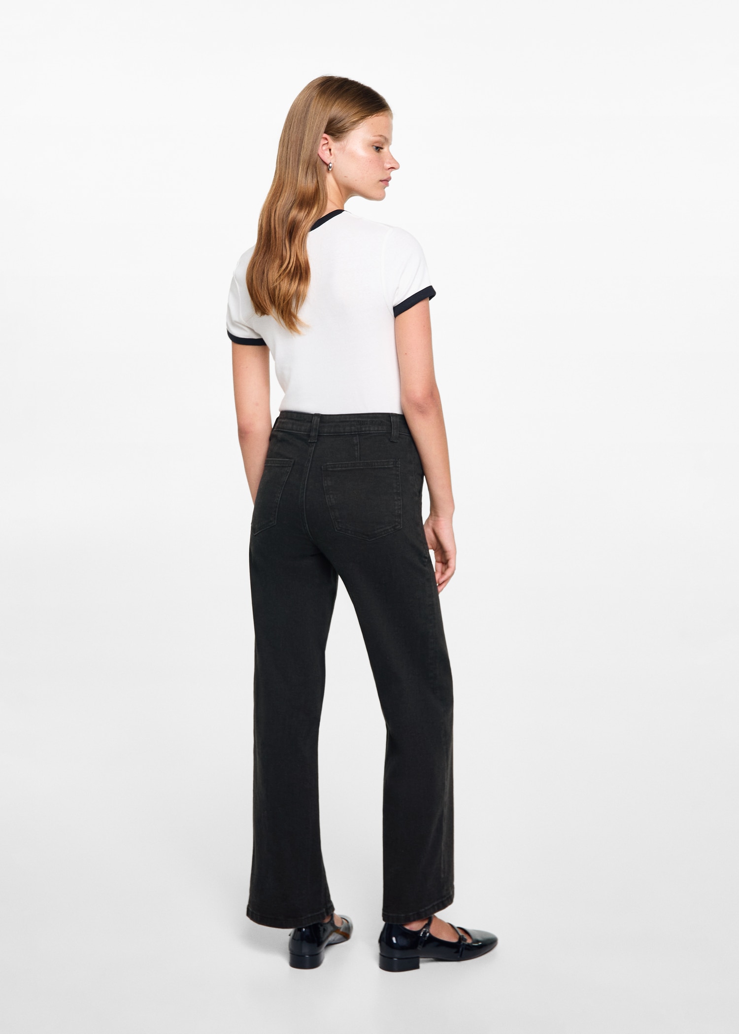 Culotte trousers with pockets - Reverse of the article
