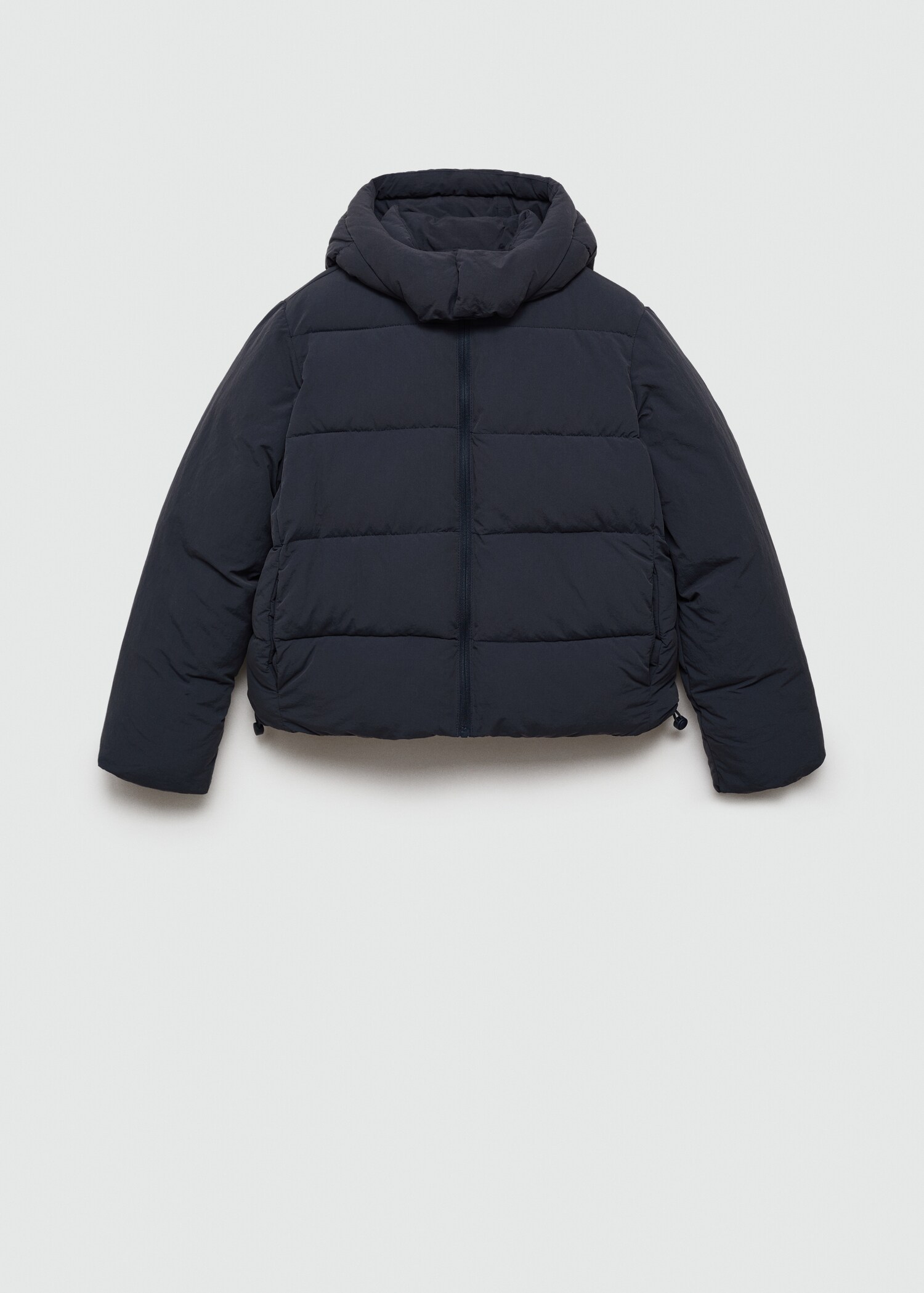 Short quilted anorak - Article without model
