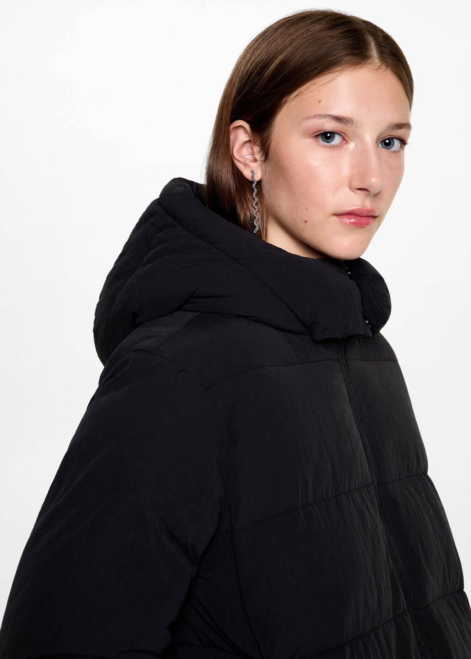 Kapitone kısa anorak - Ürün detayı 1