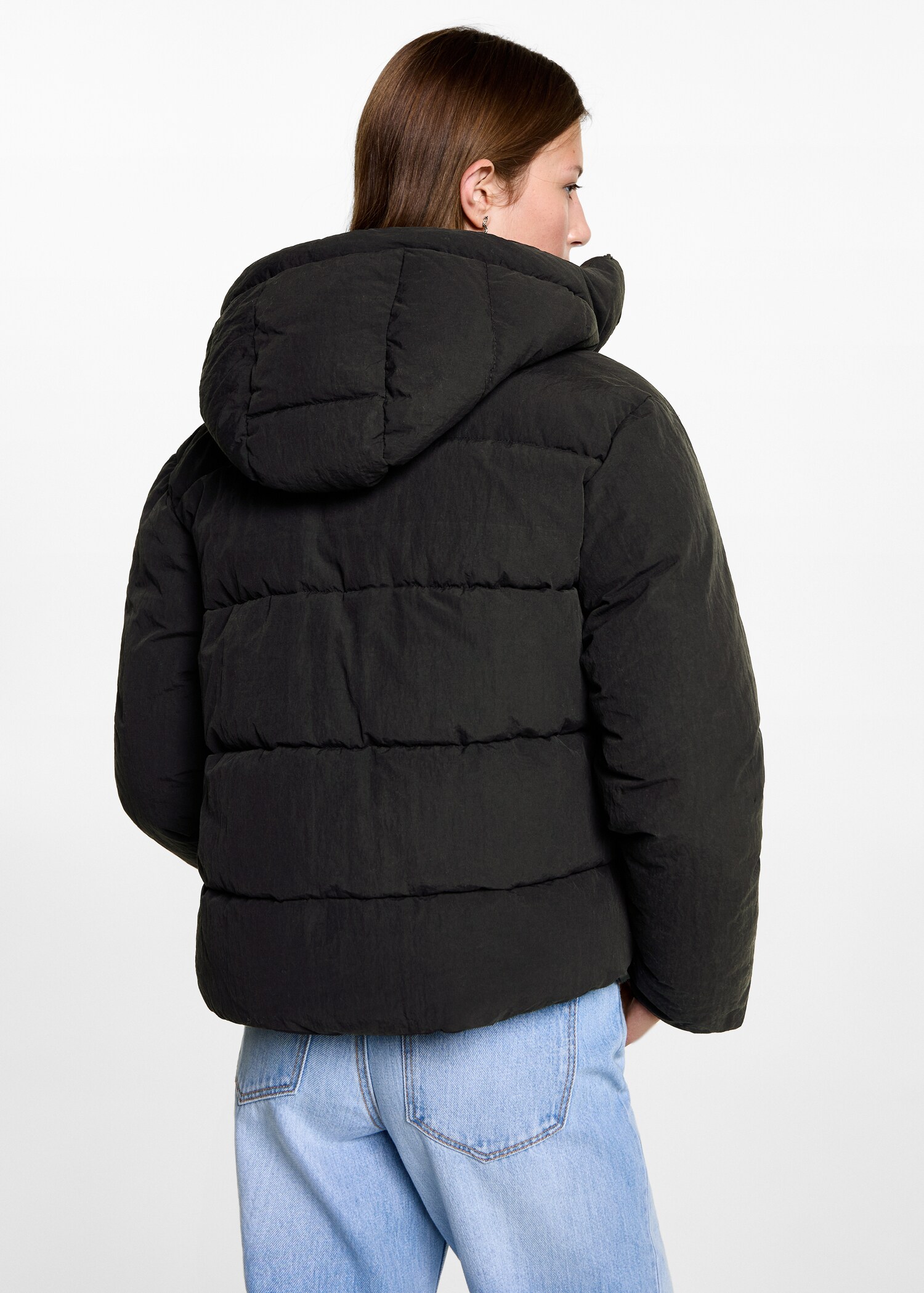 Kapitone kısa anorak - Ürünün arkası