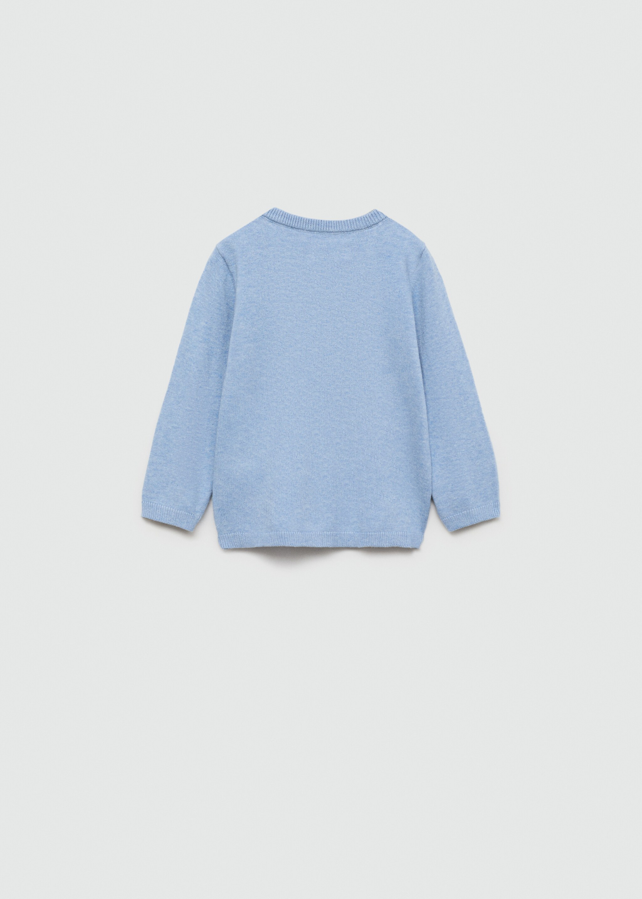 V-neck sweater - Reverse of the article