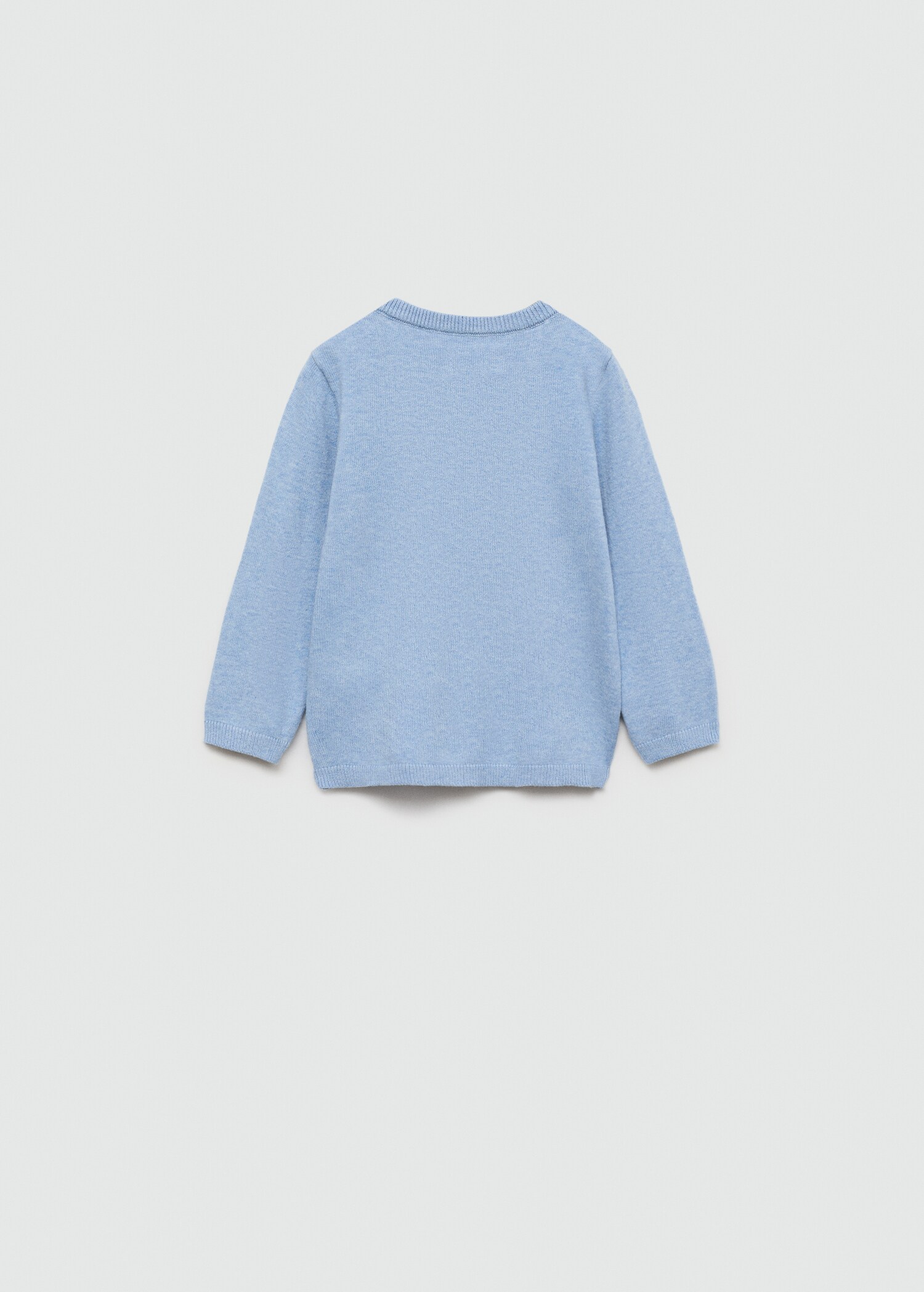 V-neck sweater - Reverse of the article