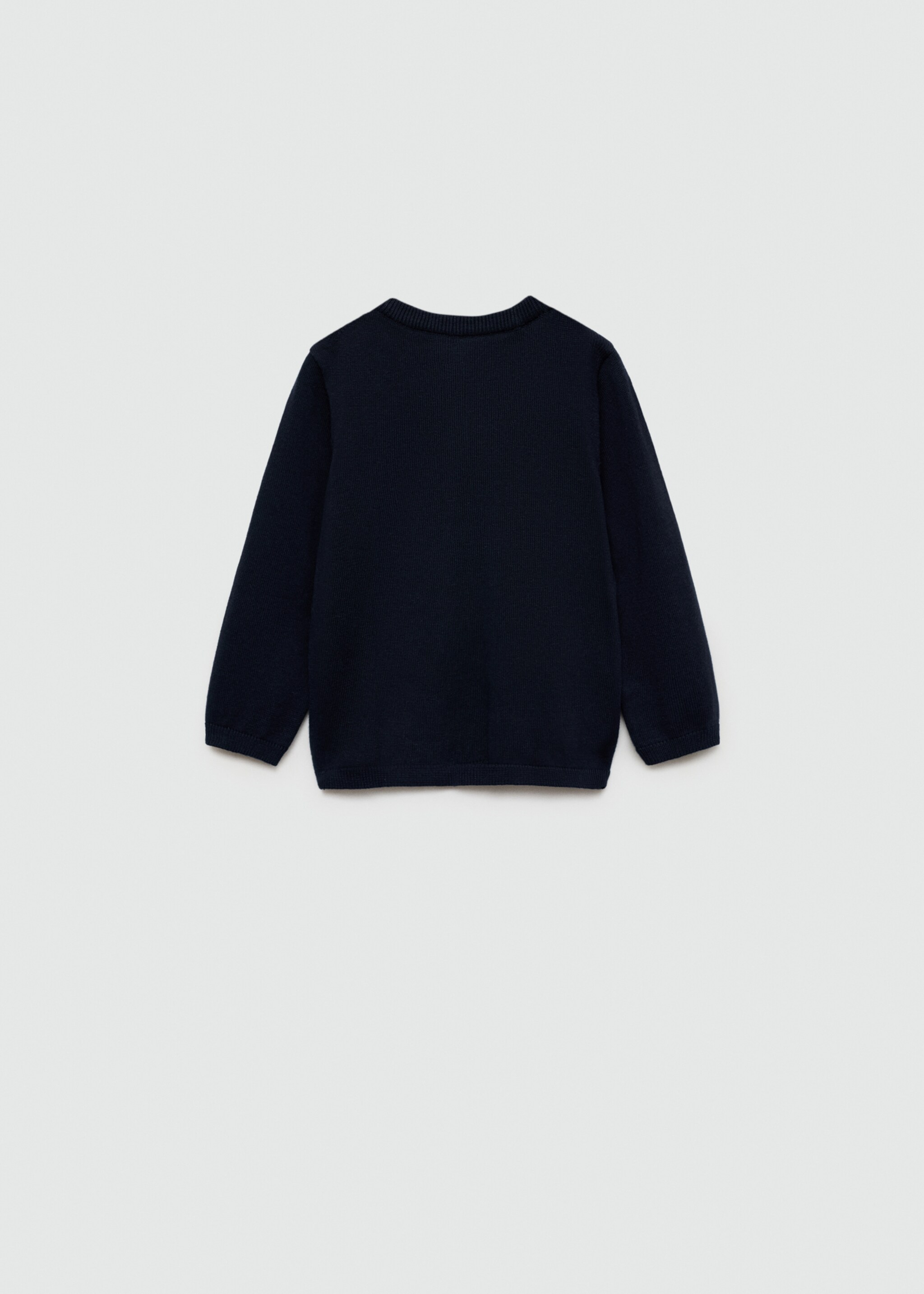 V-neck sweater - Reverse of the article