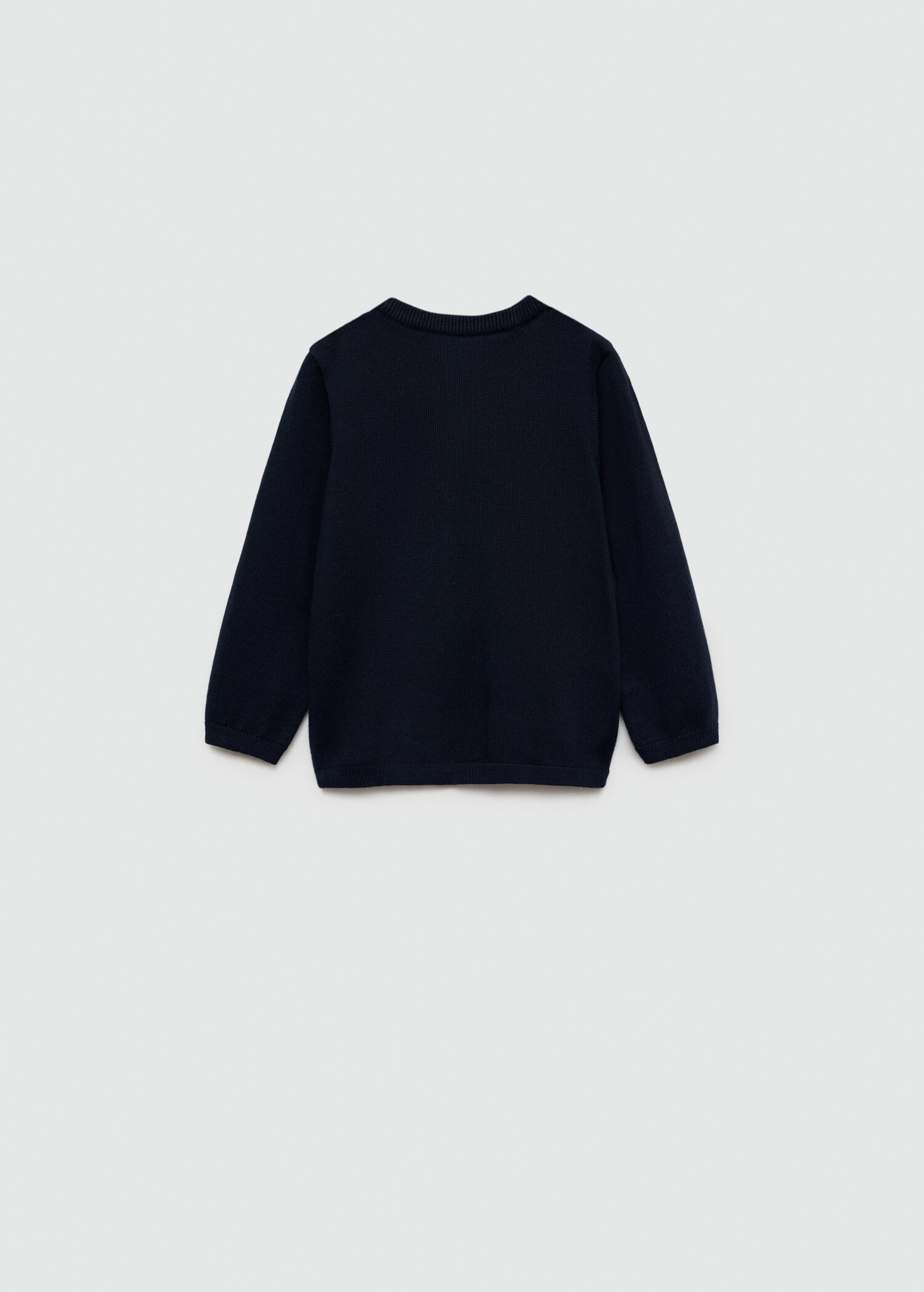 V-neck sweater - Reverse of the article