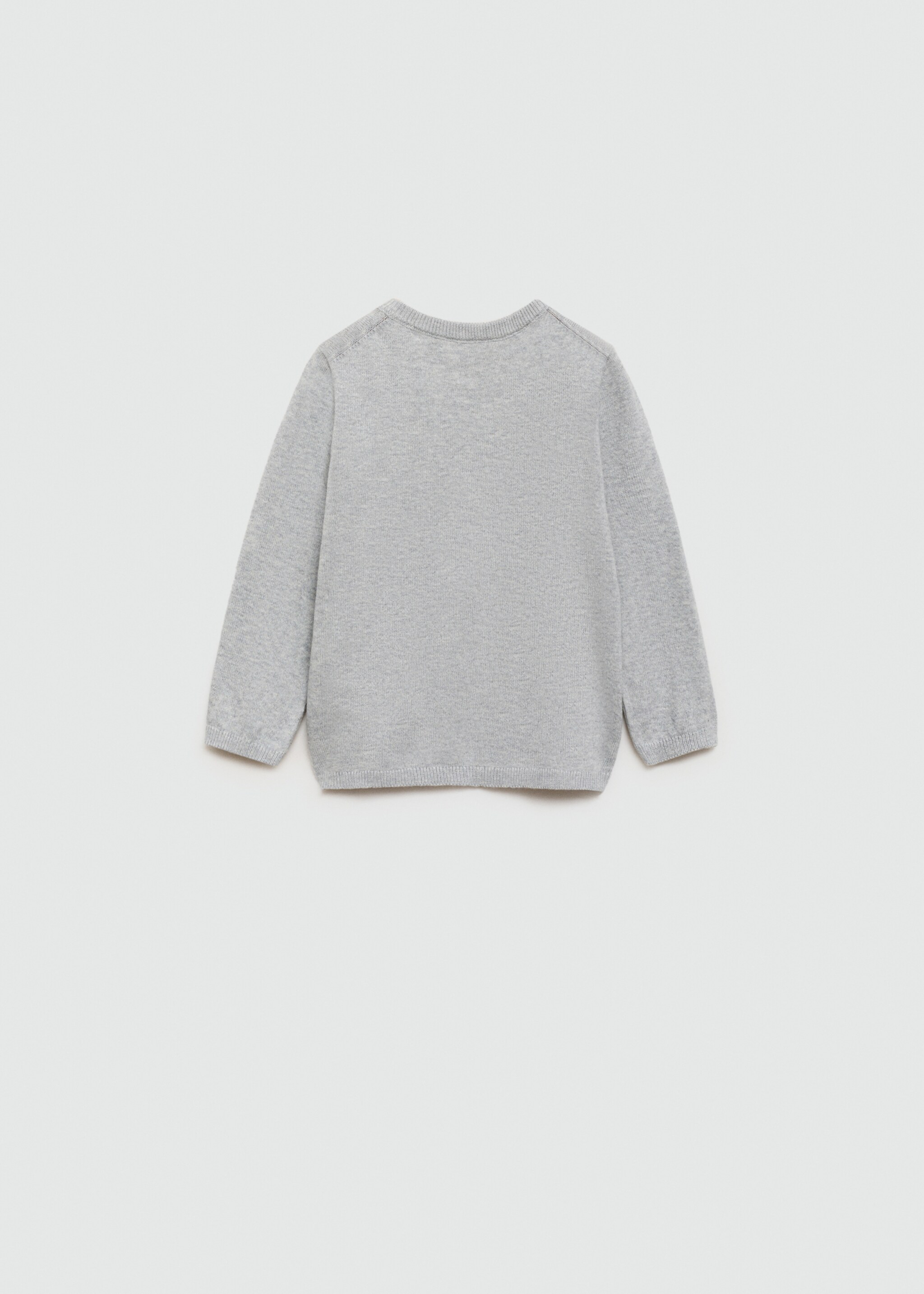 V-neck sweater - Reverse of the article