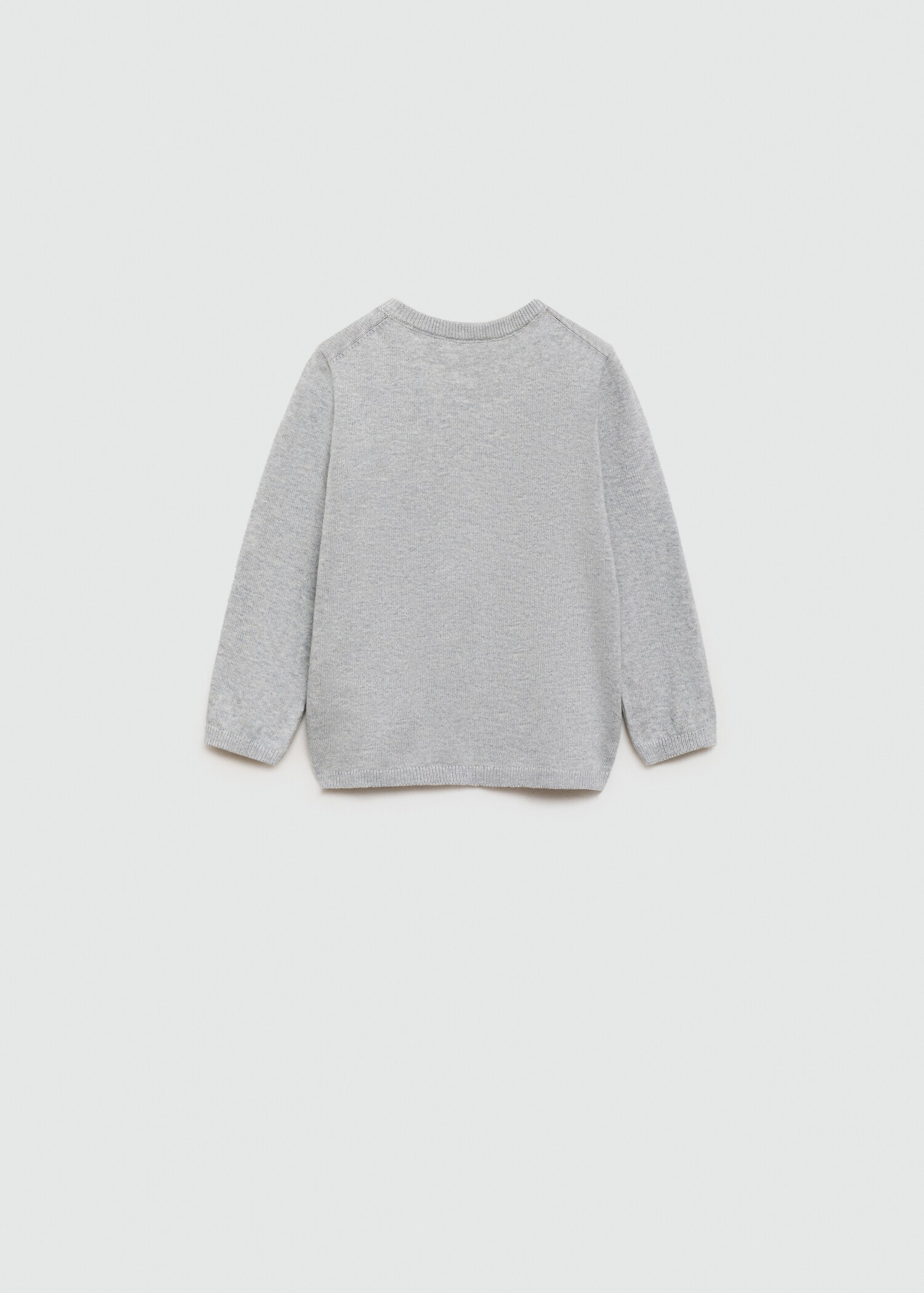 V-neck sweater - Reverse of the article