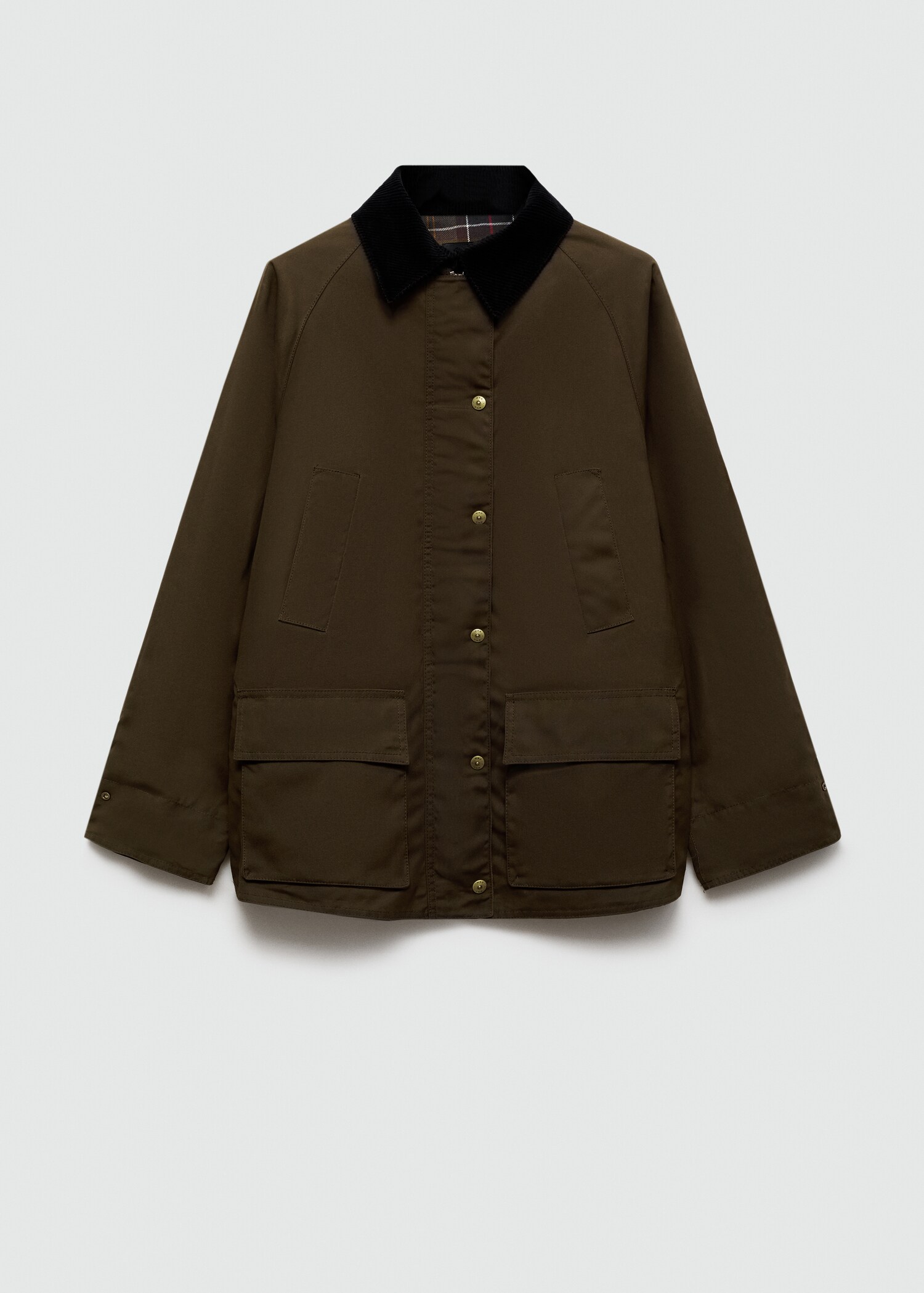 Parka efecto encerado corta - Artículo sin modelo