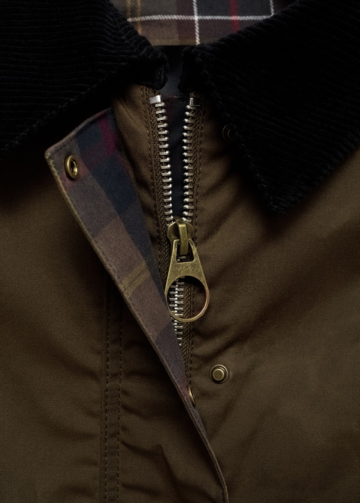Parka efecto encerado corta - Detalle del artículo 8
