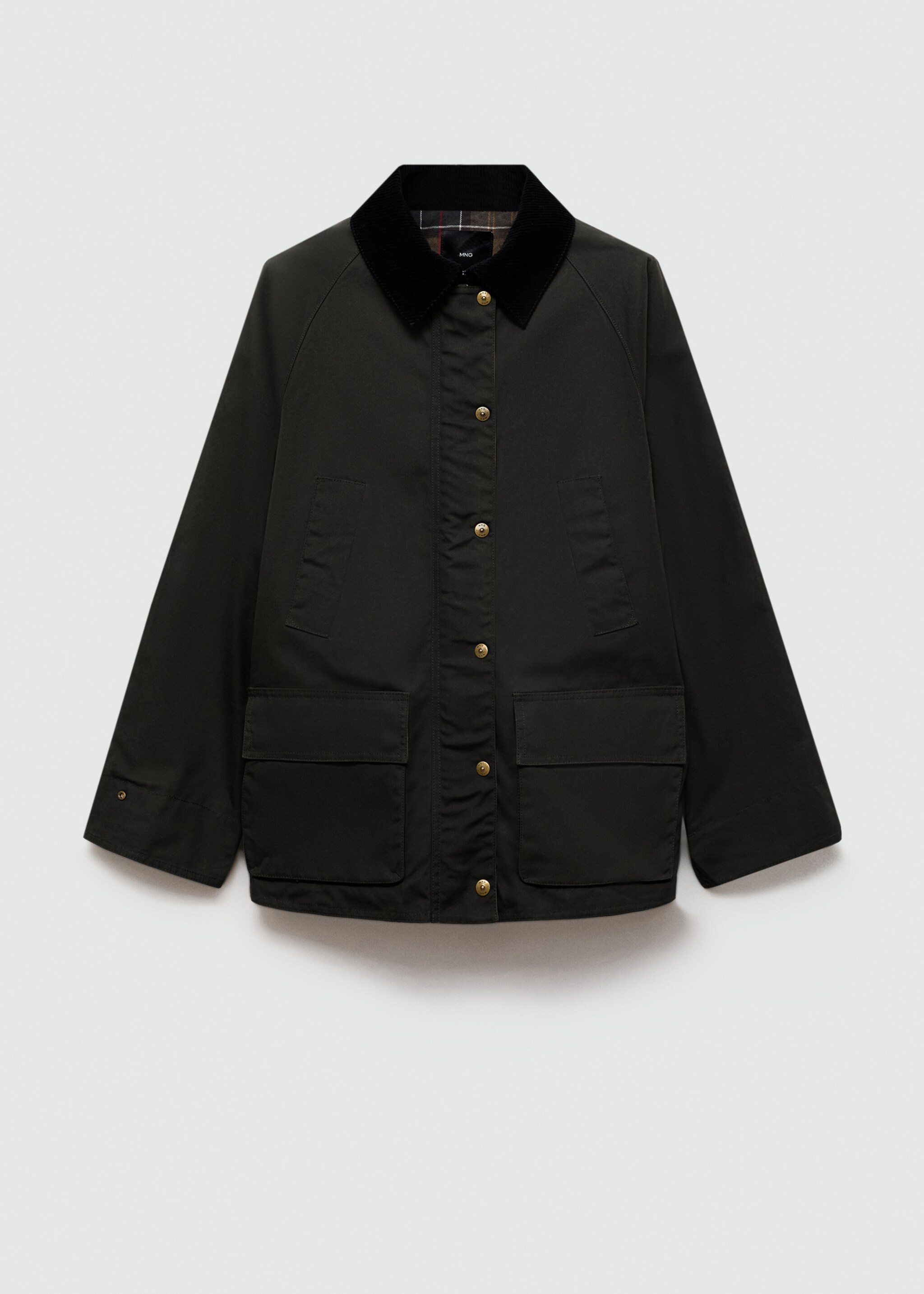 Parka efecto encerado corta - Artículo sin modelo