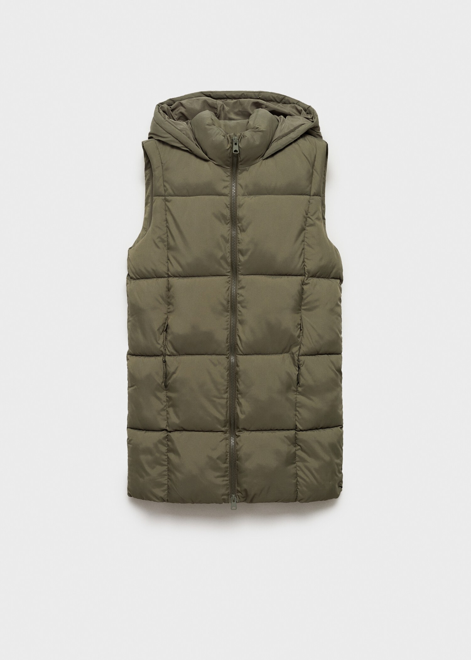 Gilet matelassé à capuche - Article sans modèle