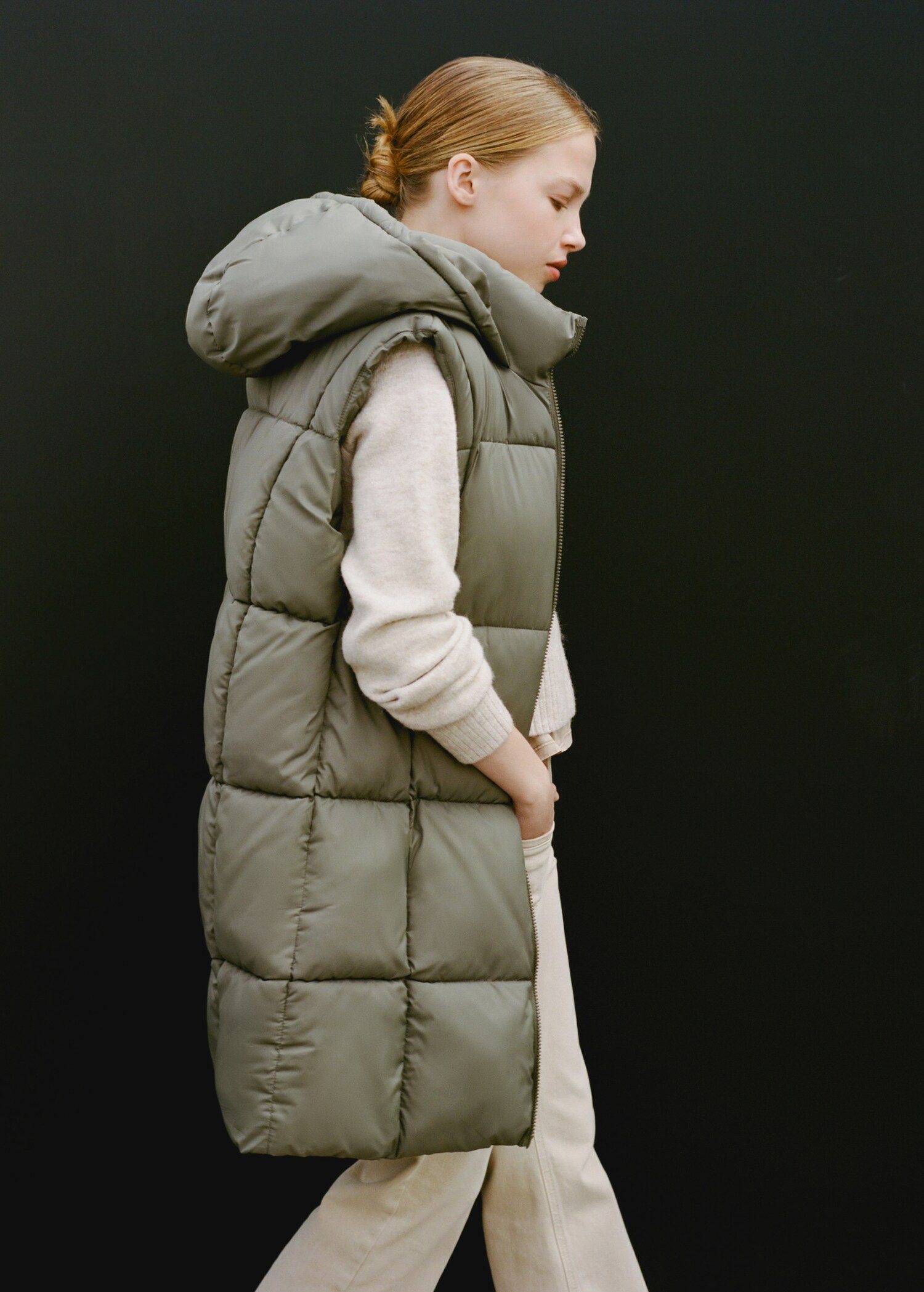 Gilet matelassé à capuche - Détail de l'article 5