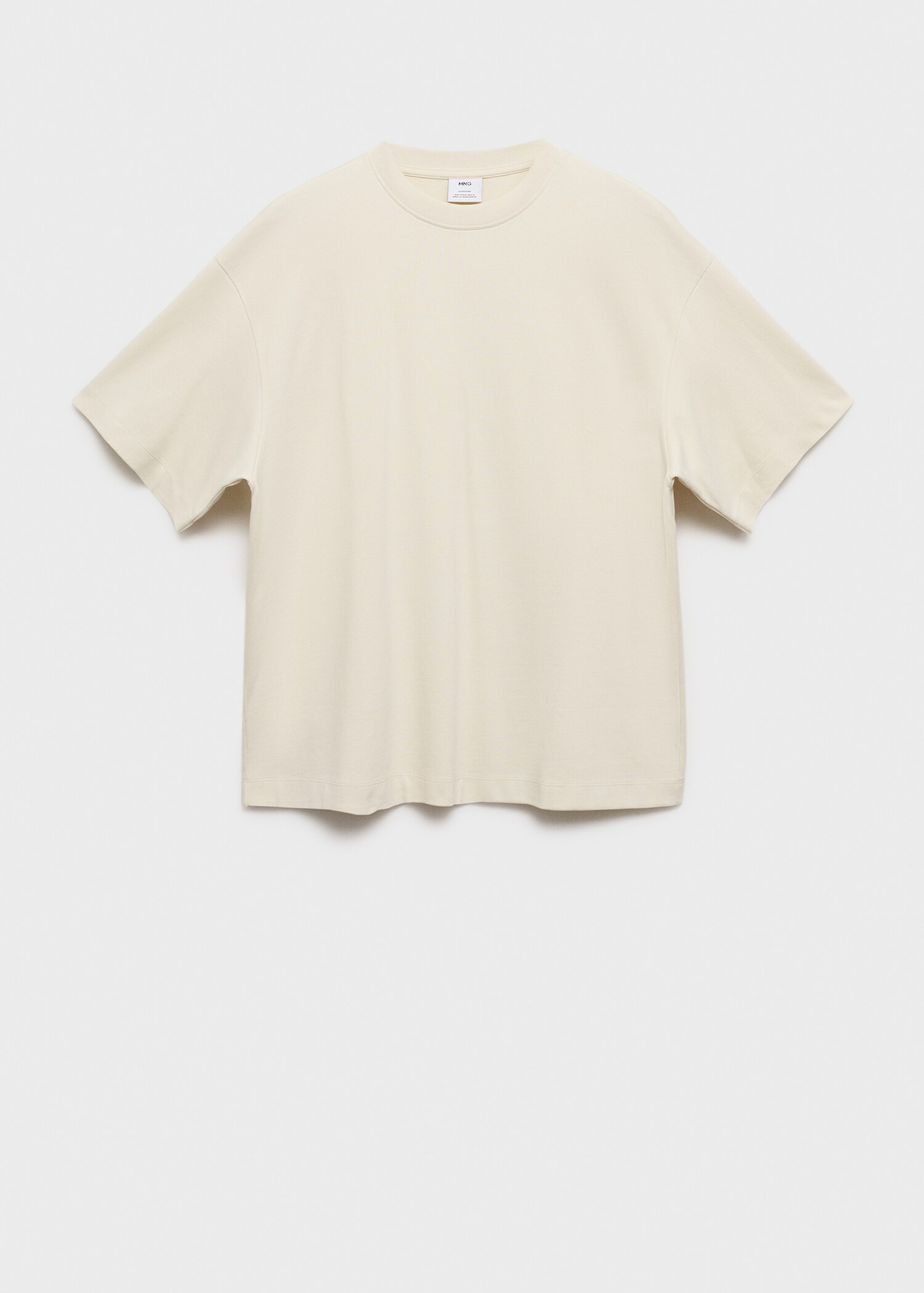 T-shirt 100 % coton oversize - Article sans modèle