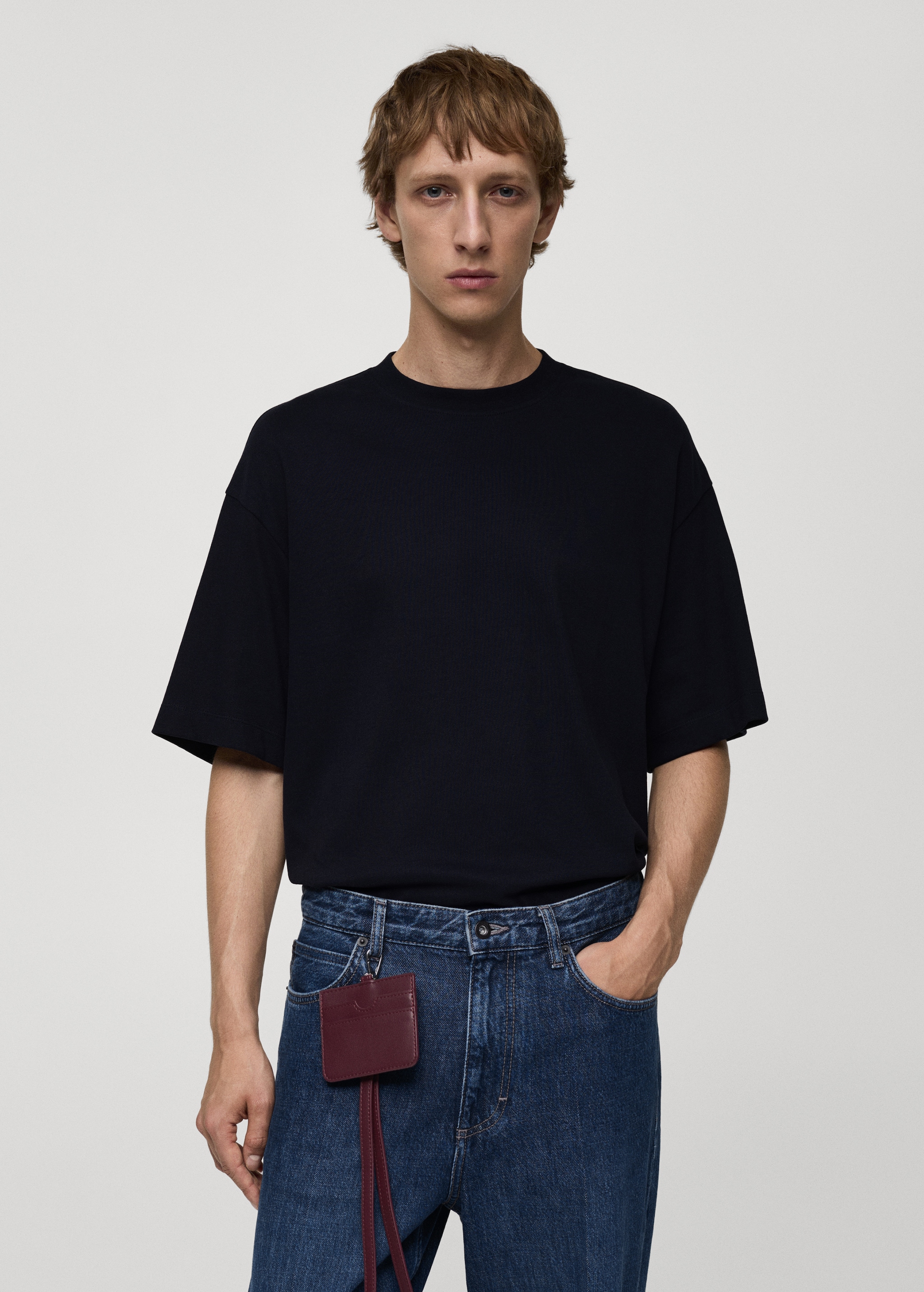 100% cotton oversized t-shirt