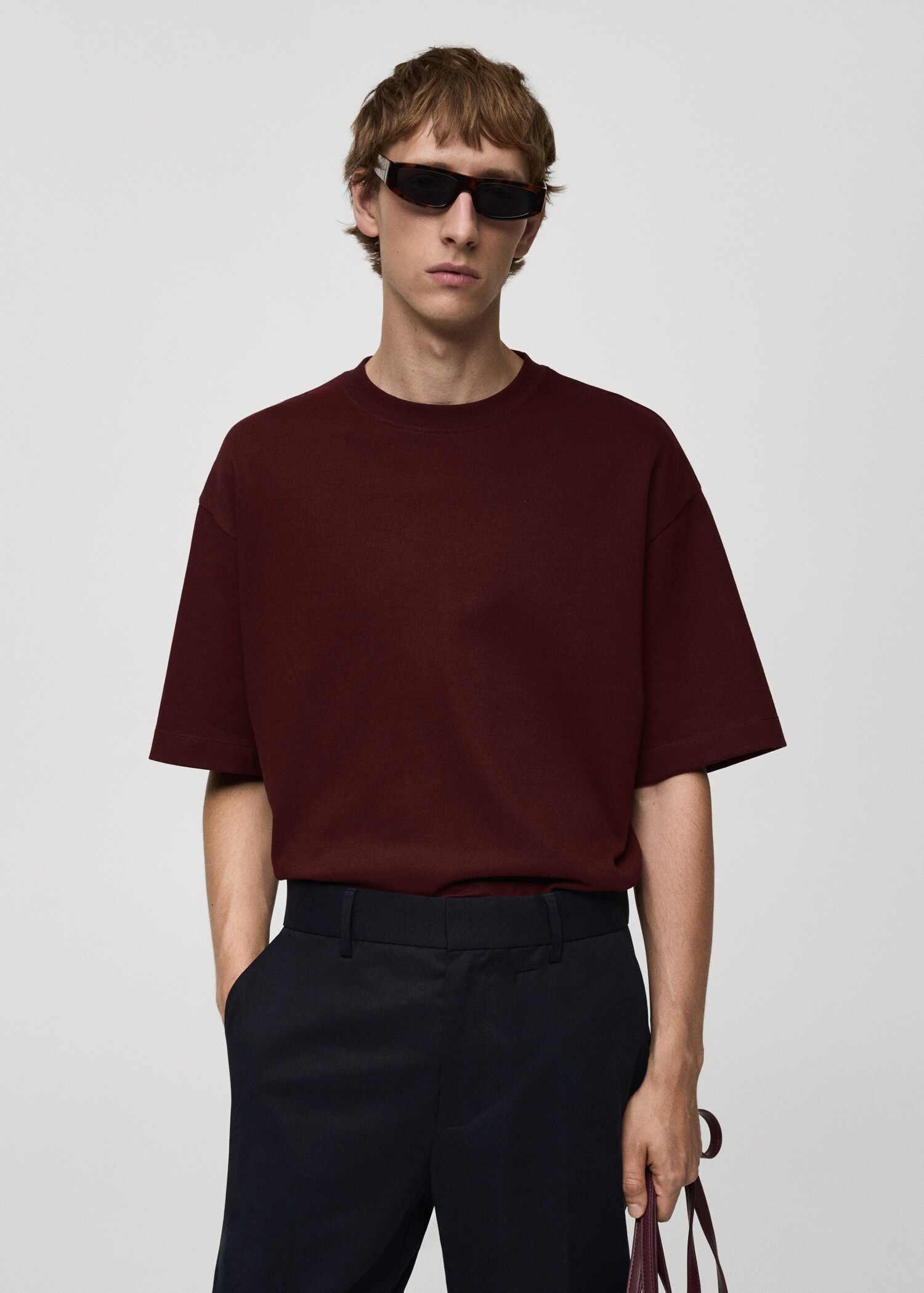 T-shirt 100 % coton oversize - Plan moyen