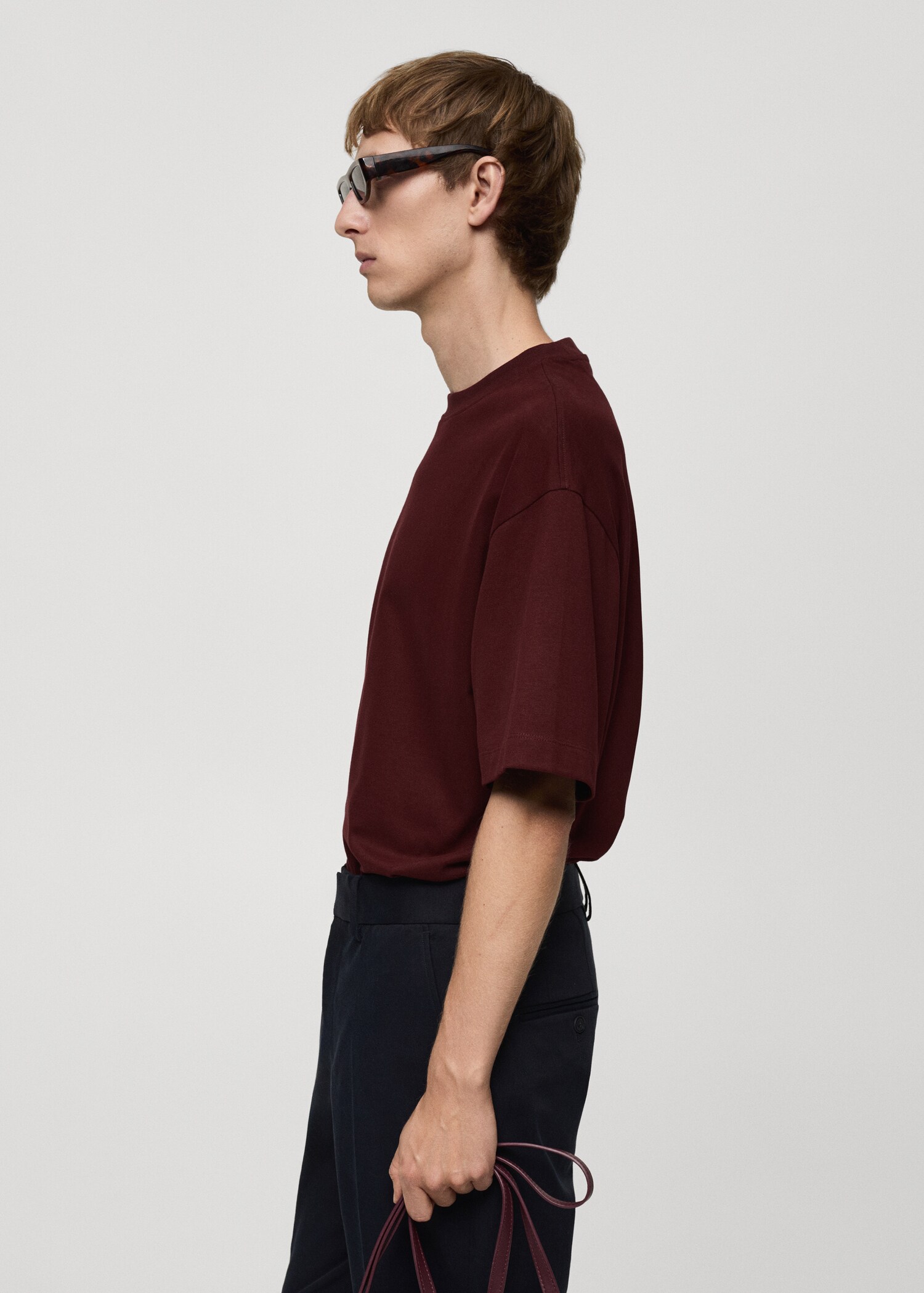 T-shirt 100 % coton oversize - Détail de l'article 2