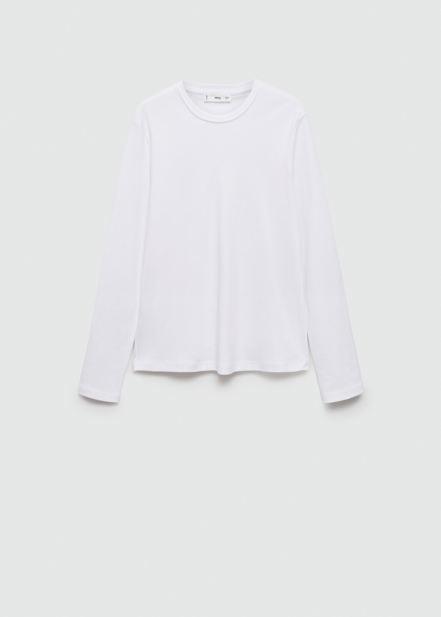 Long sleeve cotton t-shirt - Article without model