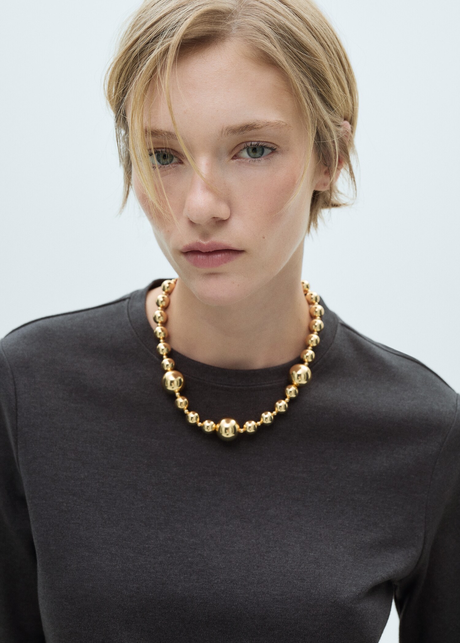 Long sleeve cotton t-shirt - Details of the article 1