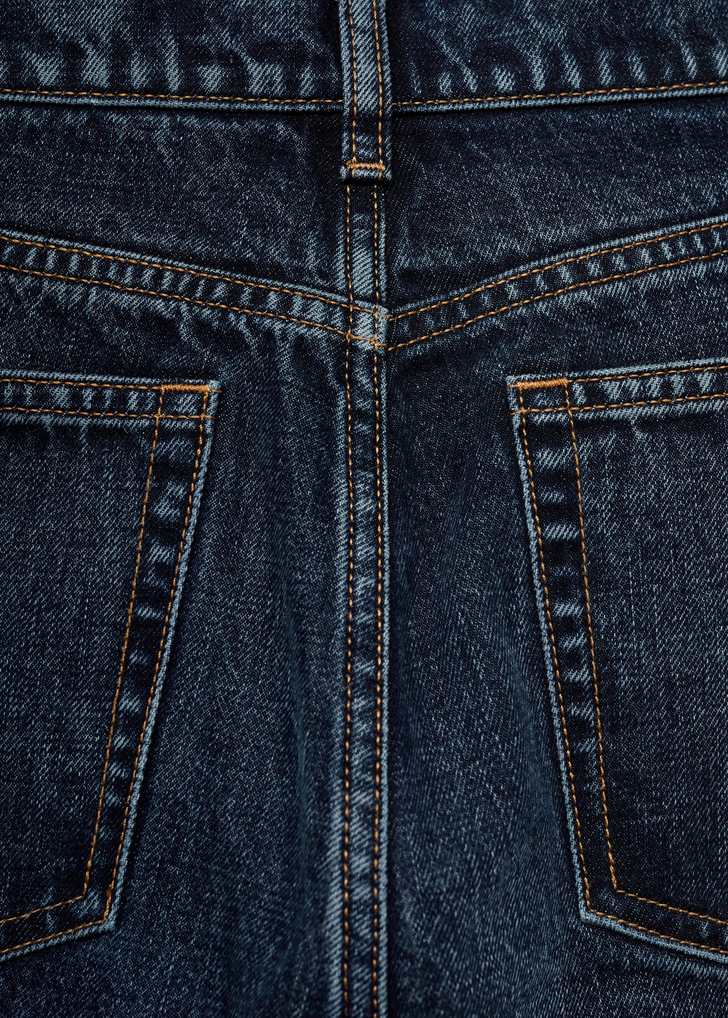 High waist straight jeans - Details of the article 0