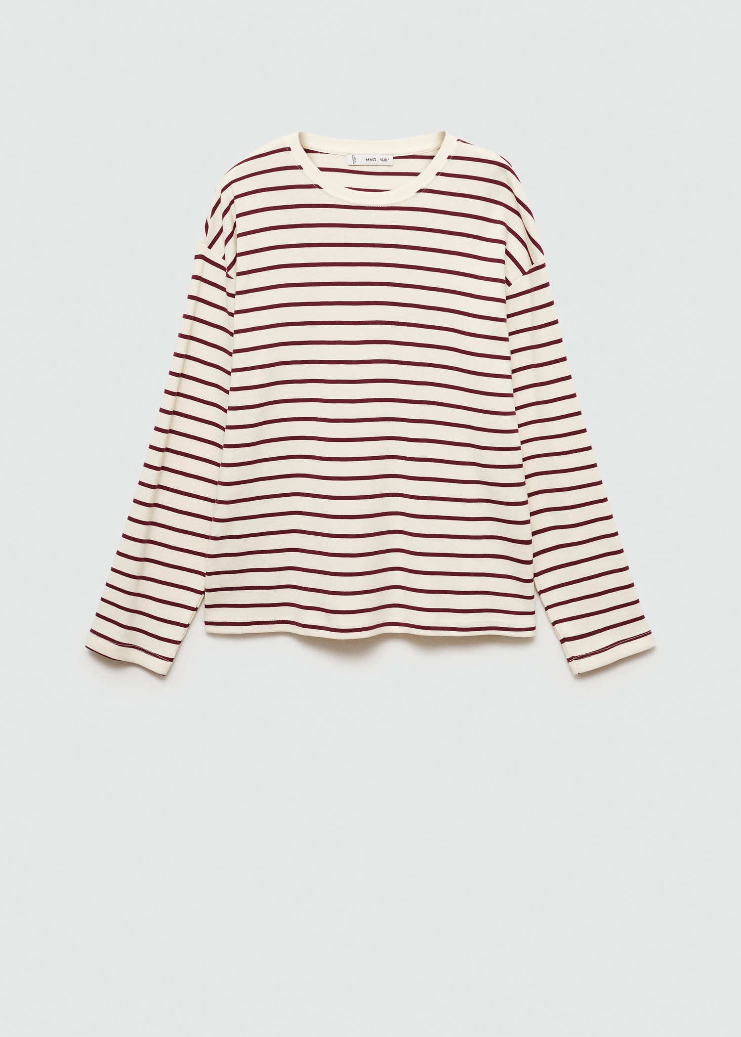 Sweat-shirt maille rayures - Article sans modèle