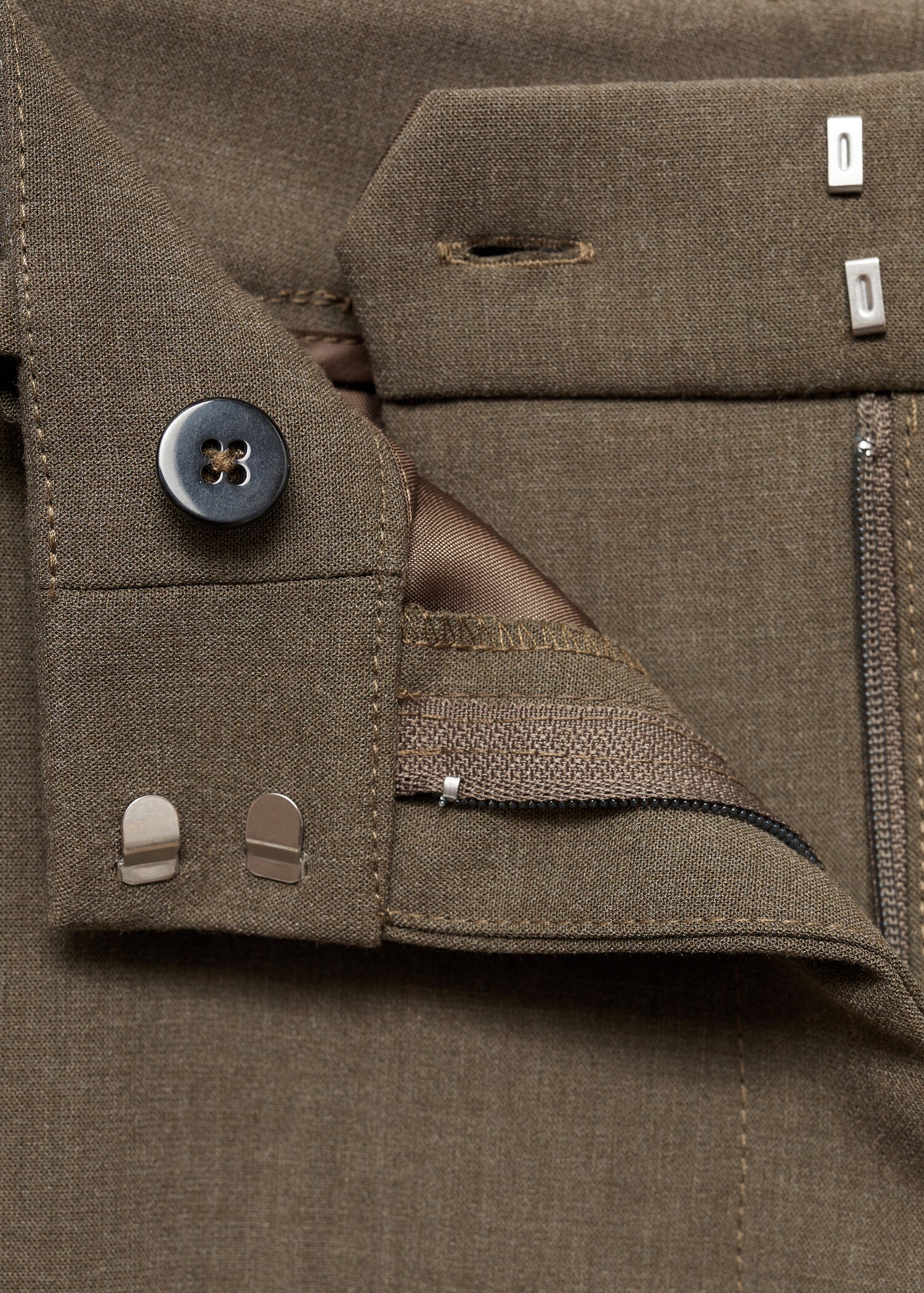 Pantalón flare bolsillos - Detalle del artículo 0