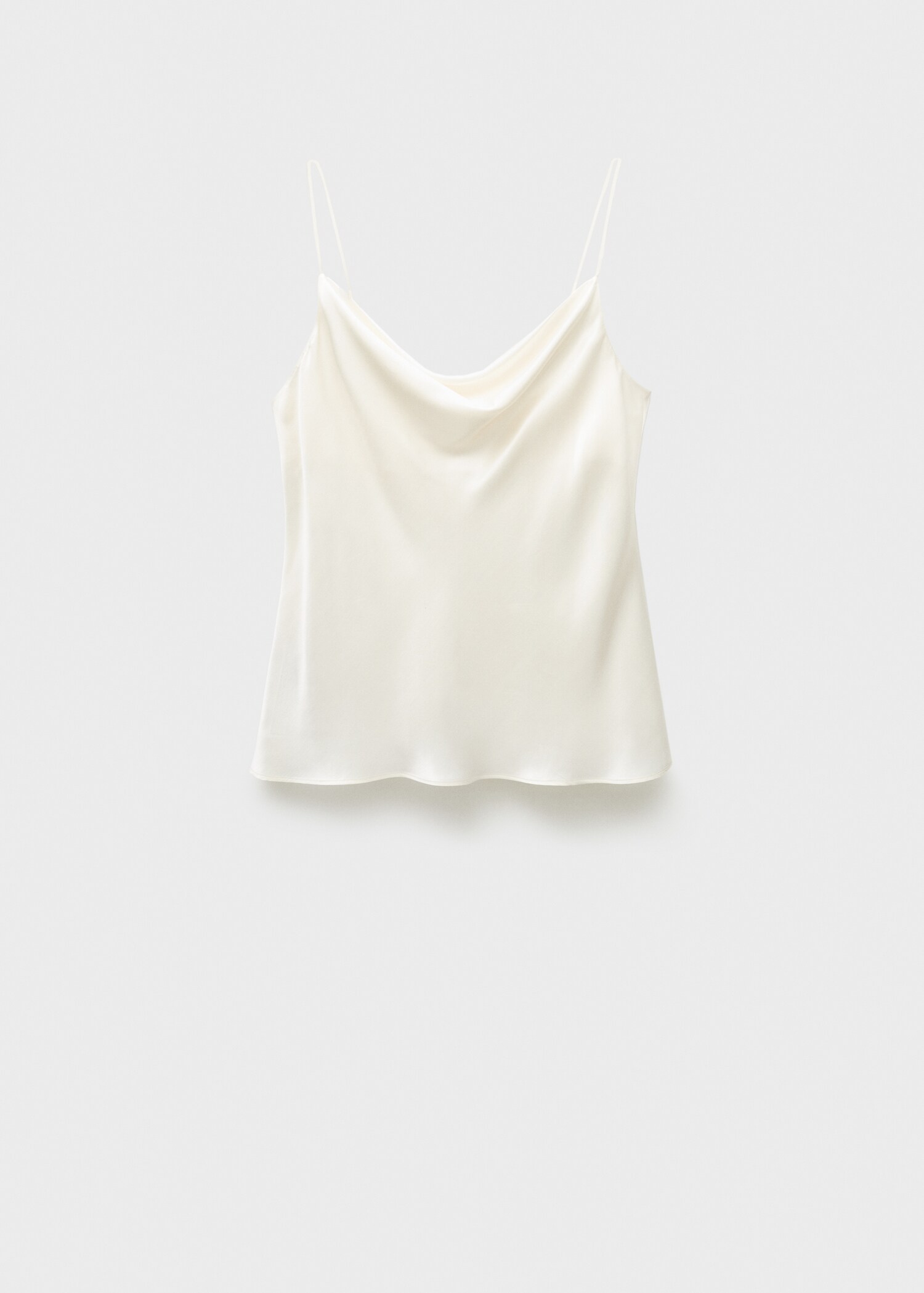 Silk satin top - Article without model
