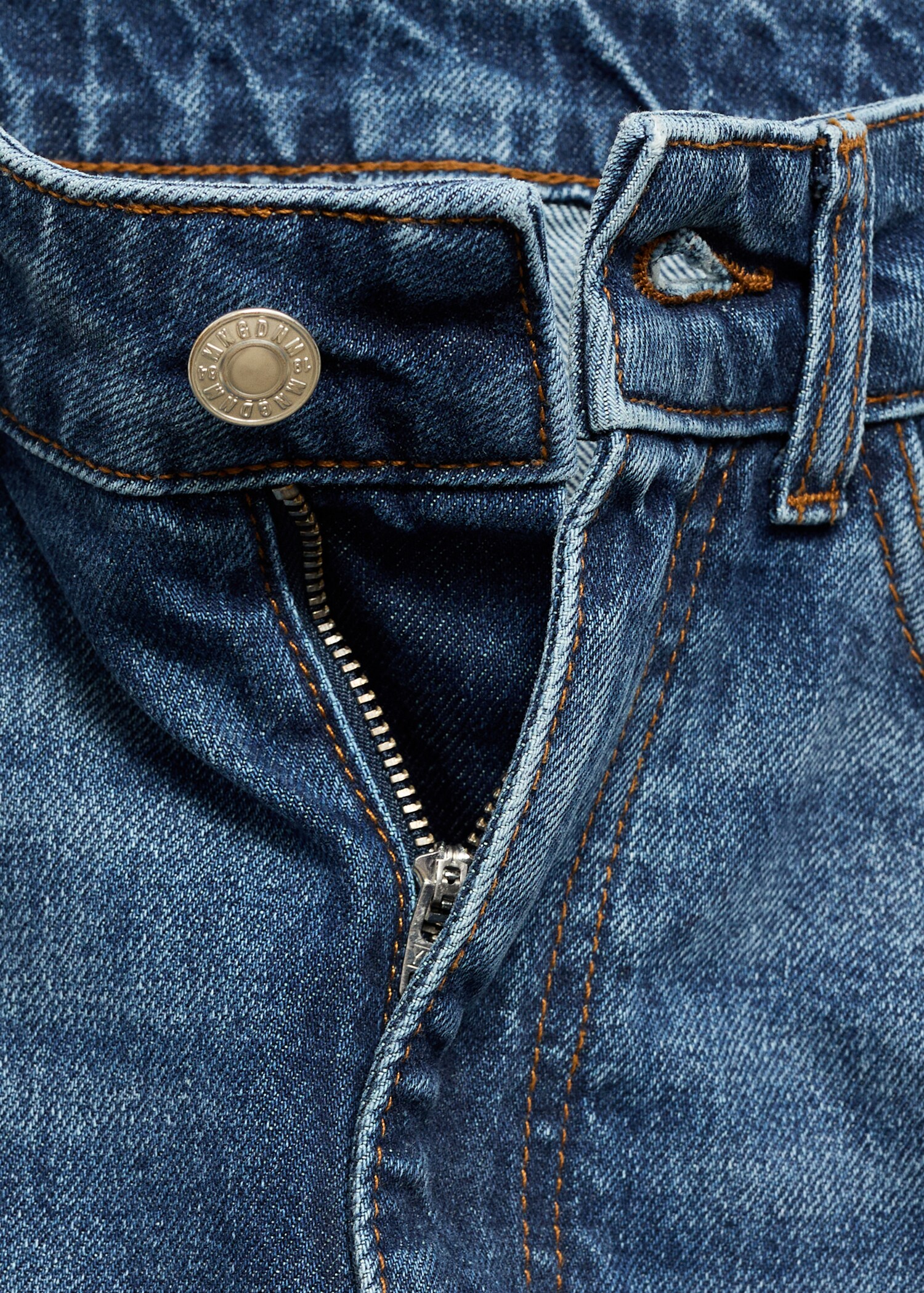 High-waist balloon jeans - Details of the article 8