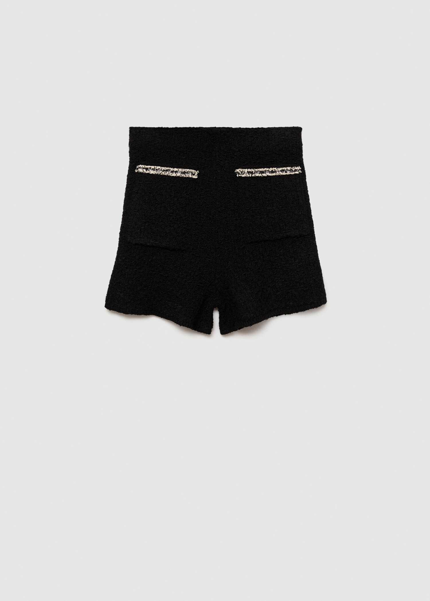 Shorts tweed bolsillos - Artículo sin modelo