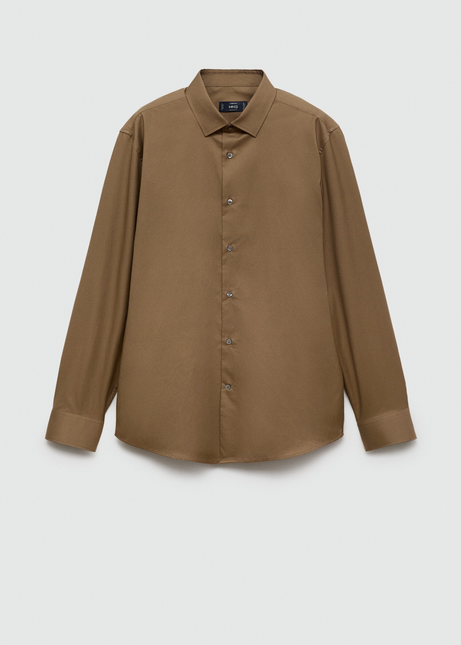 Camisa 100% algodón twill regular fit - Artículo sin modelo