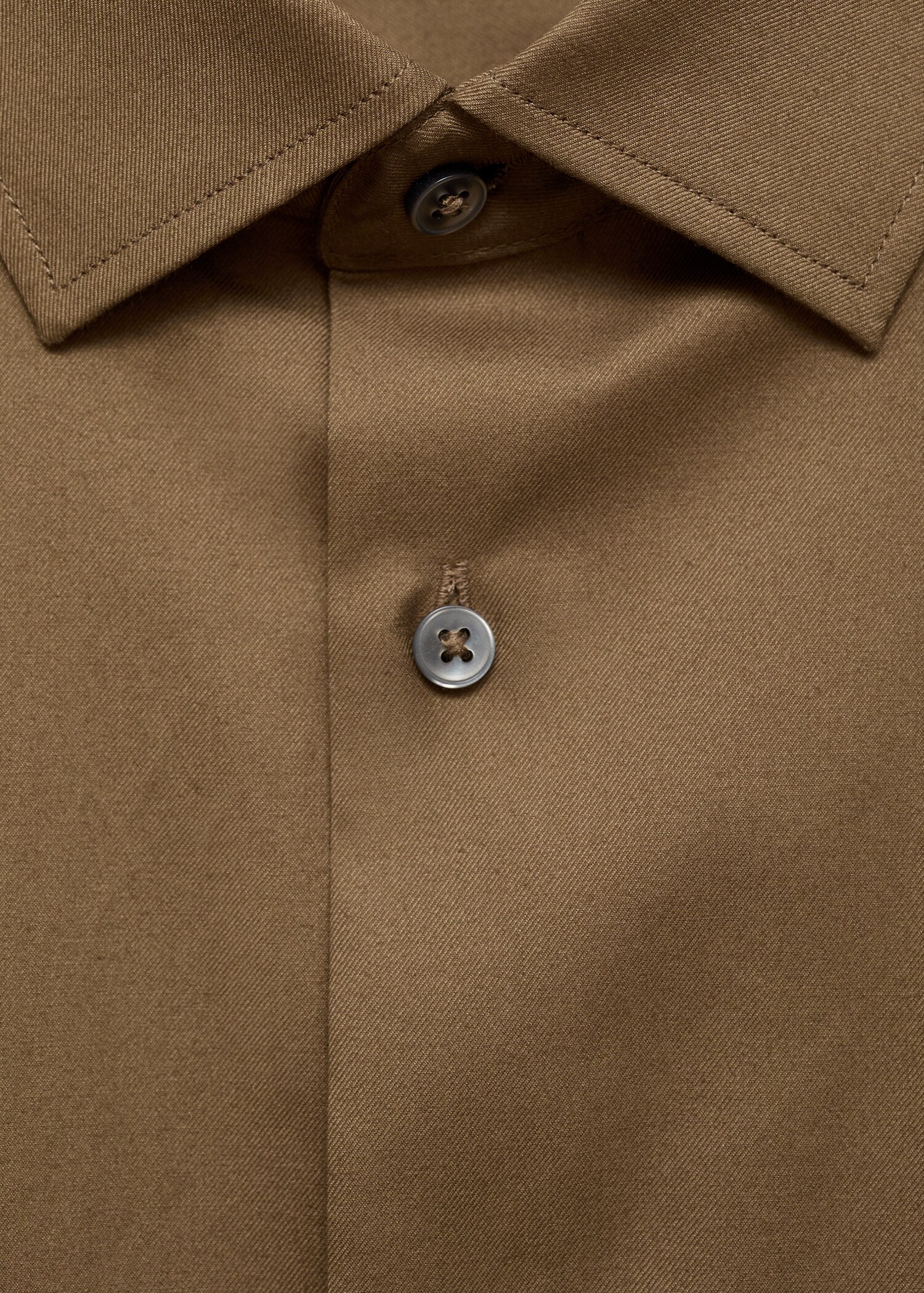 Camisa 100% algodón twill regular fit - Detalle del artículo 8
