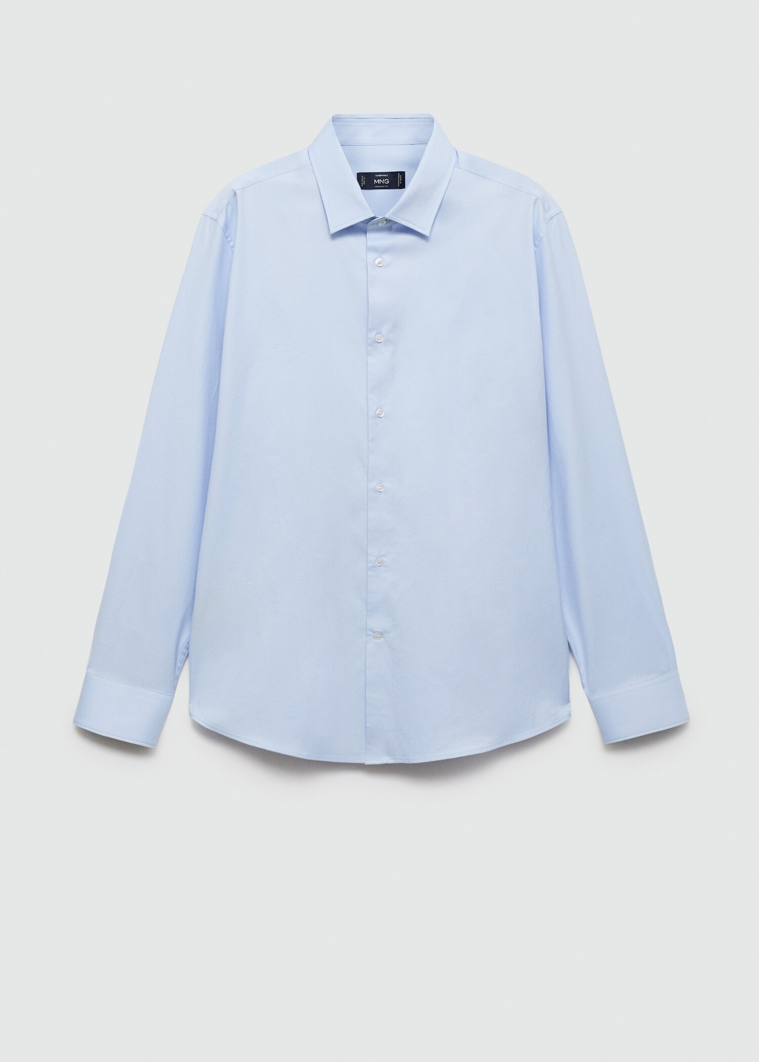 Camisa 100% algodón twill regular fit - Artículo sin modelo