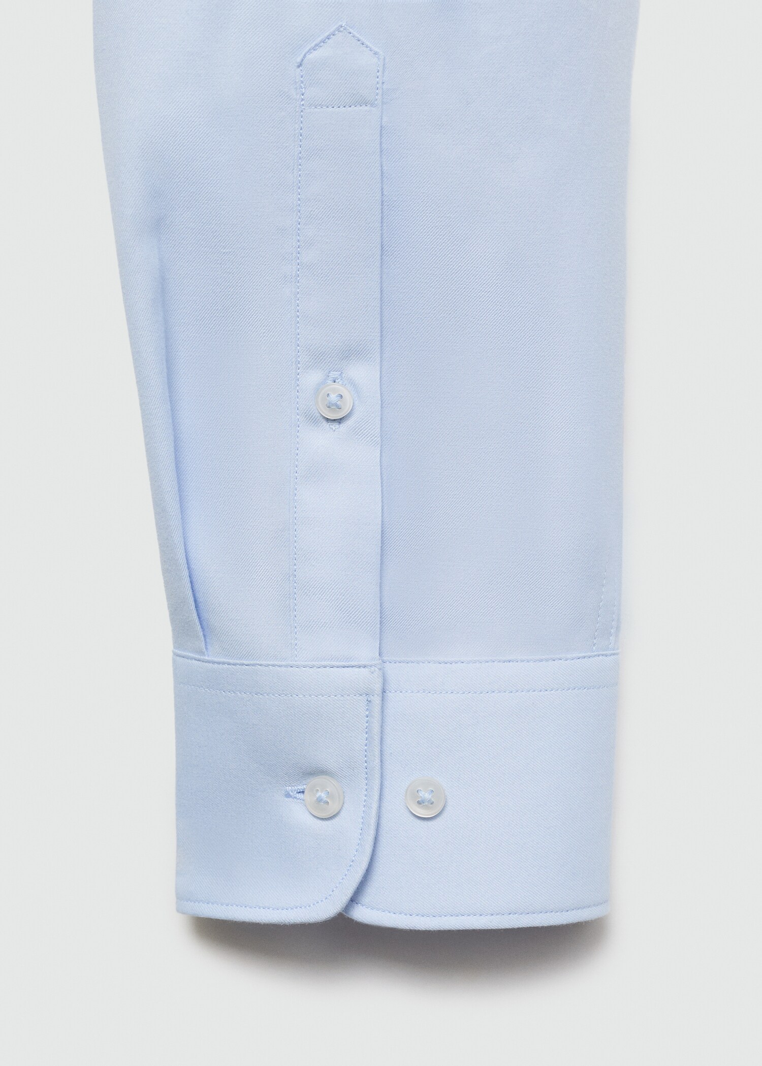 Camisa 100% algodón twill regular fit - Detalle del artículo 0