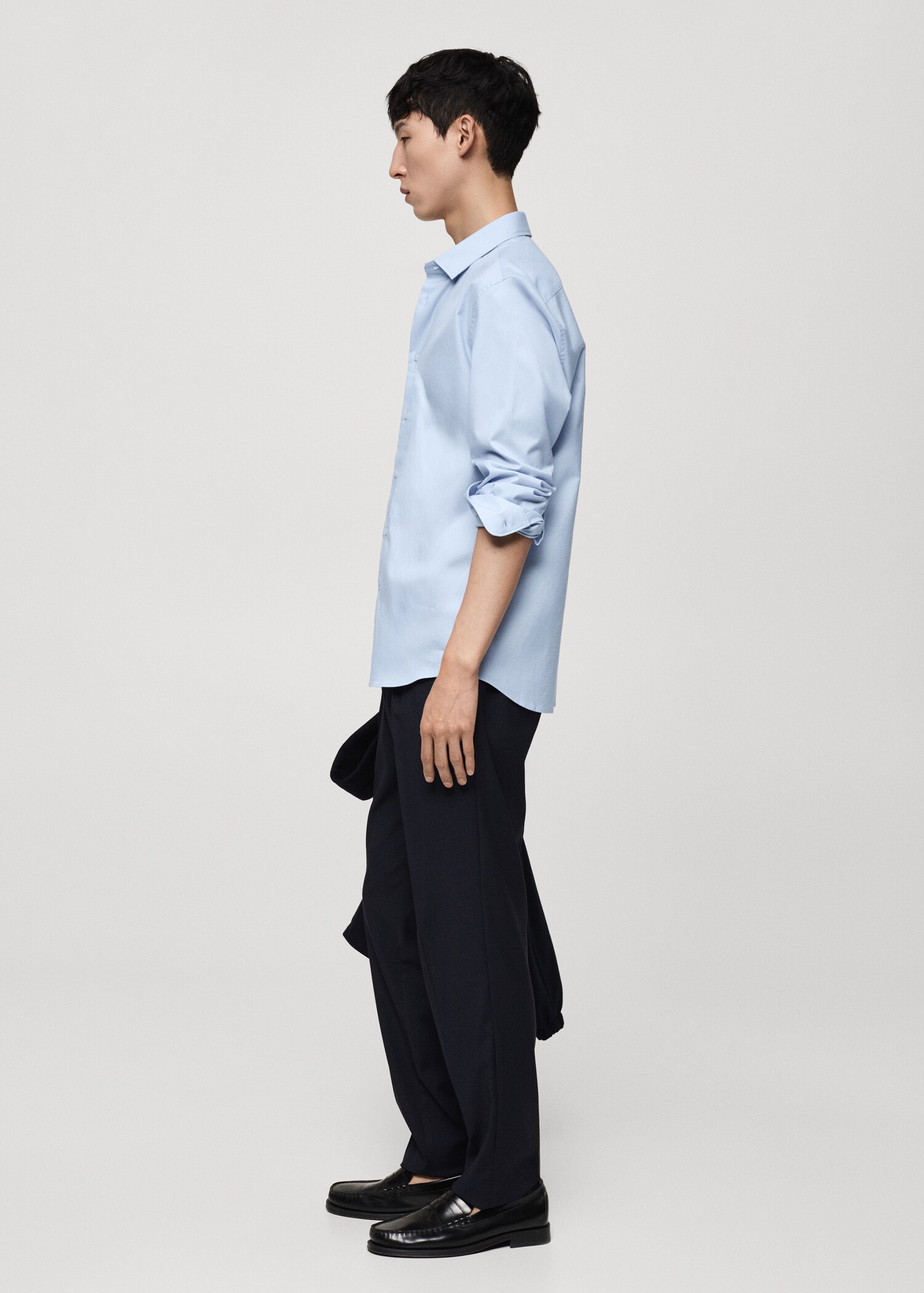 Camisa 100% algodón twill regular fit - Detalle del artículo 2