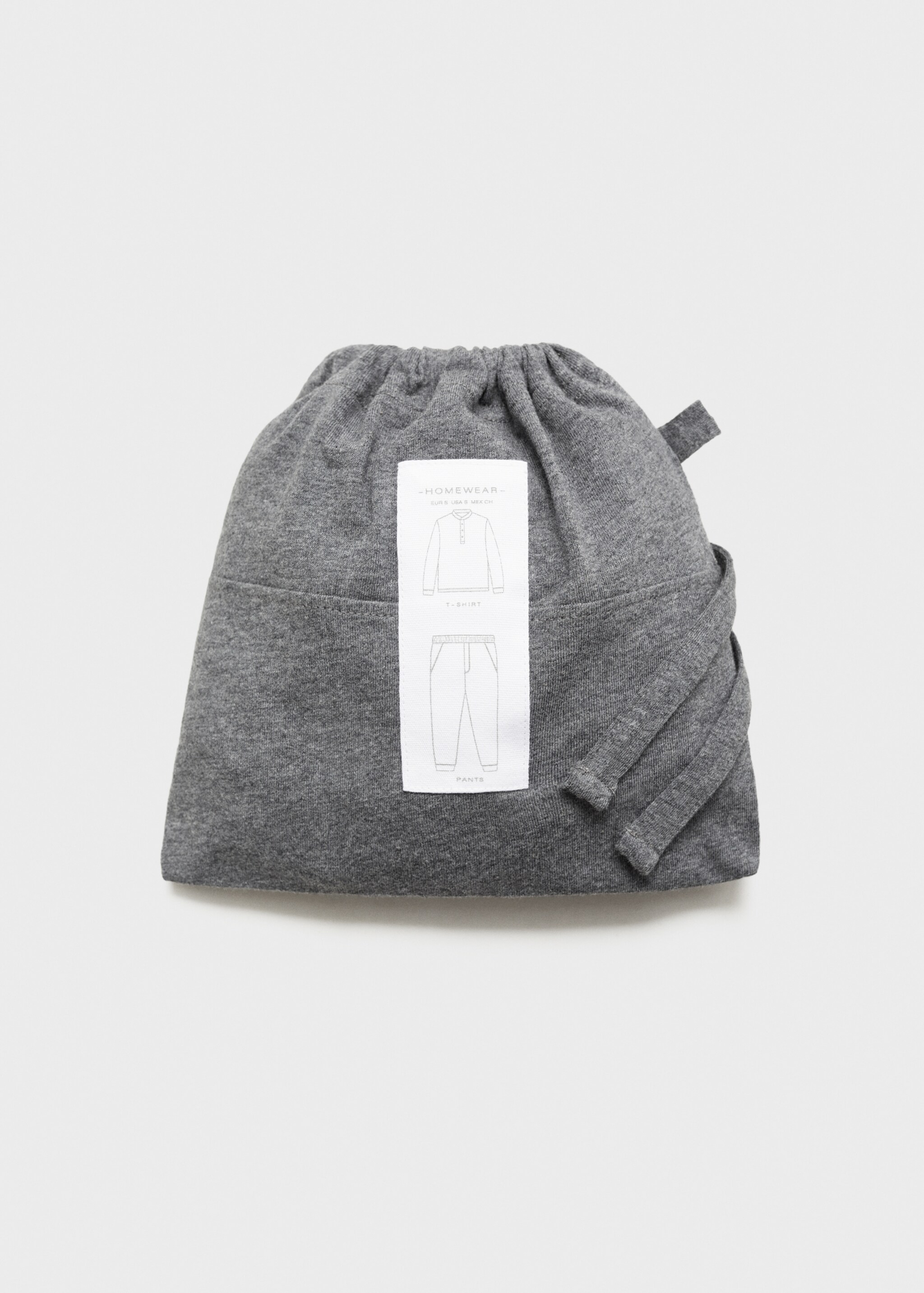 Pack mit langem Pyjama aus 100 % Baumwolle - Detail des Artikels 0