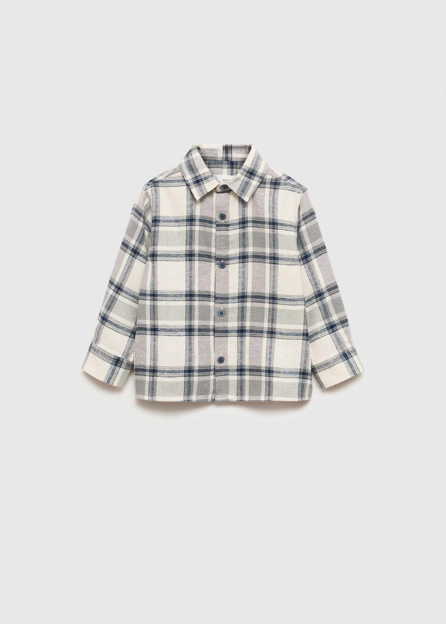 Check cotton shirt - Article without model