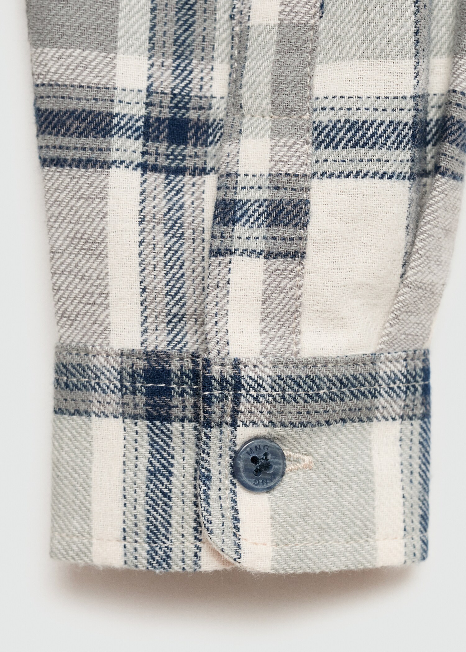 Check cotton shirt - Details of the article 0