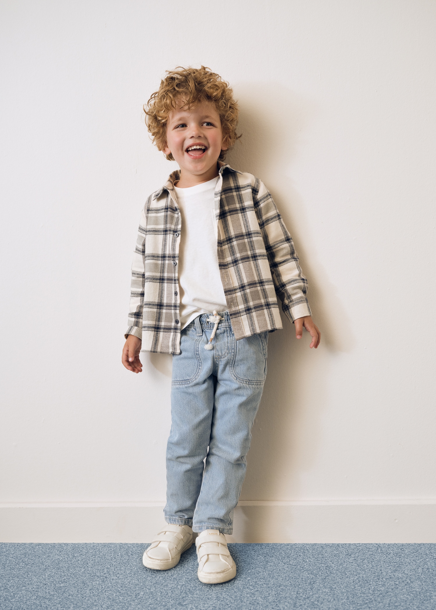 Check cotton shirt - Details of the article 5