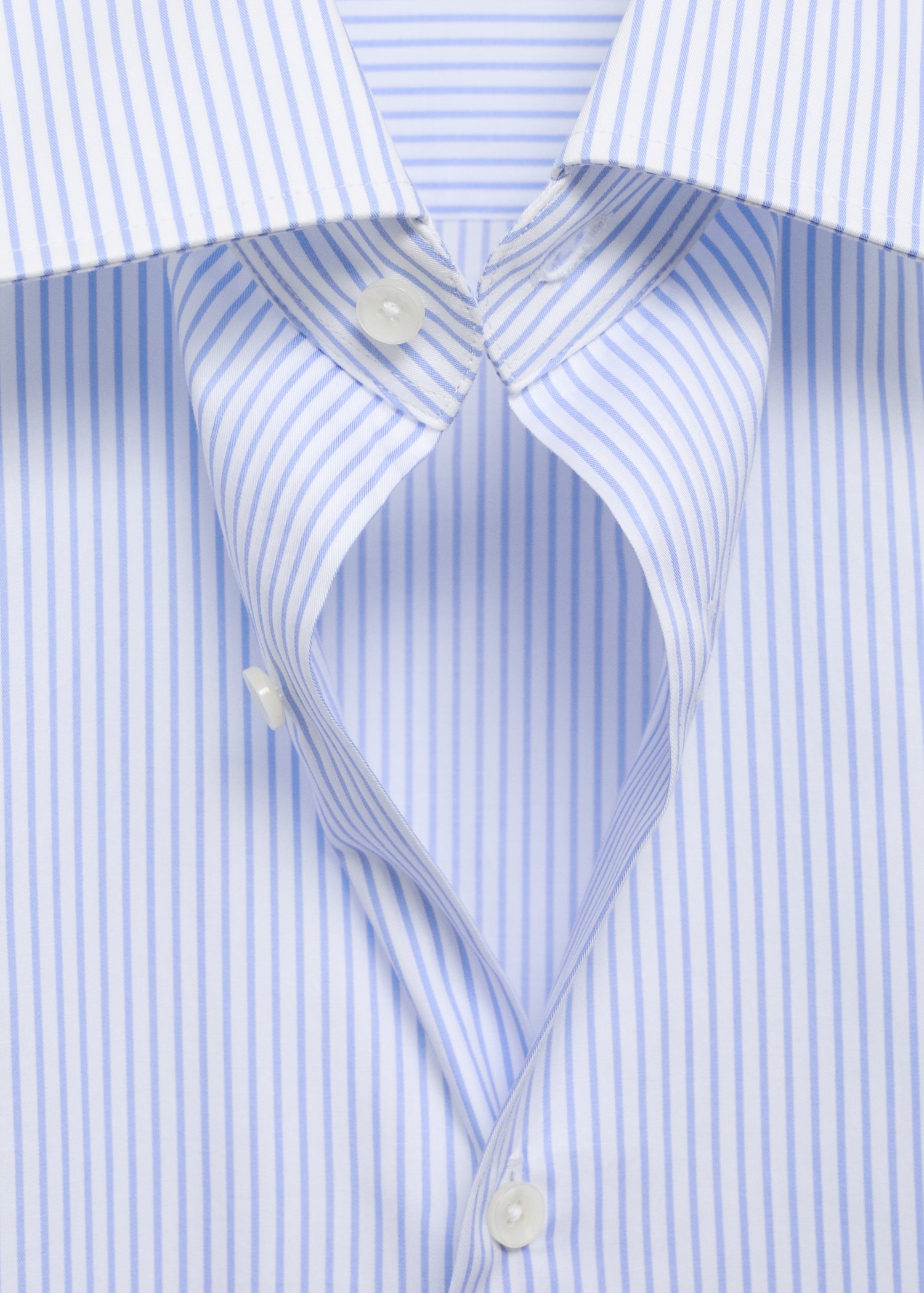 Chemise 100 % coton rayures slim-fit - Détail de l'article 8