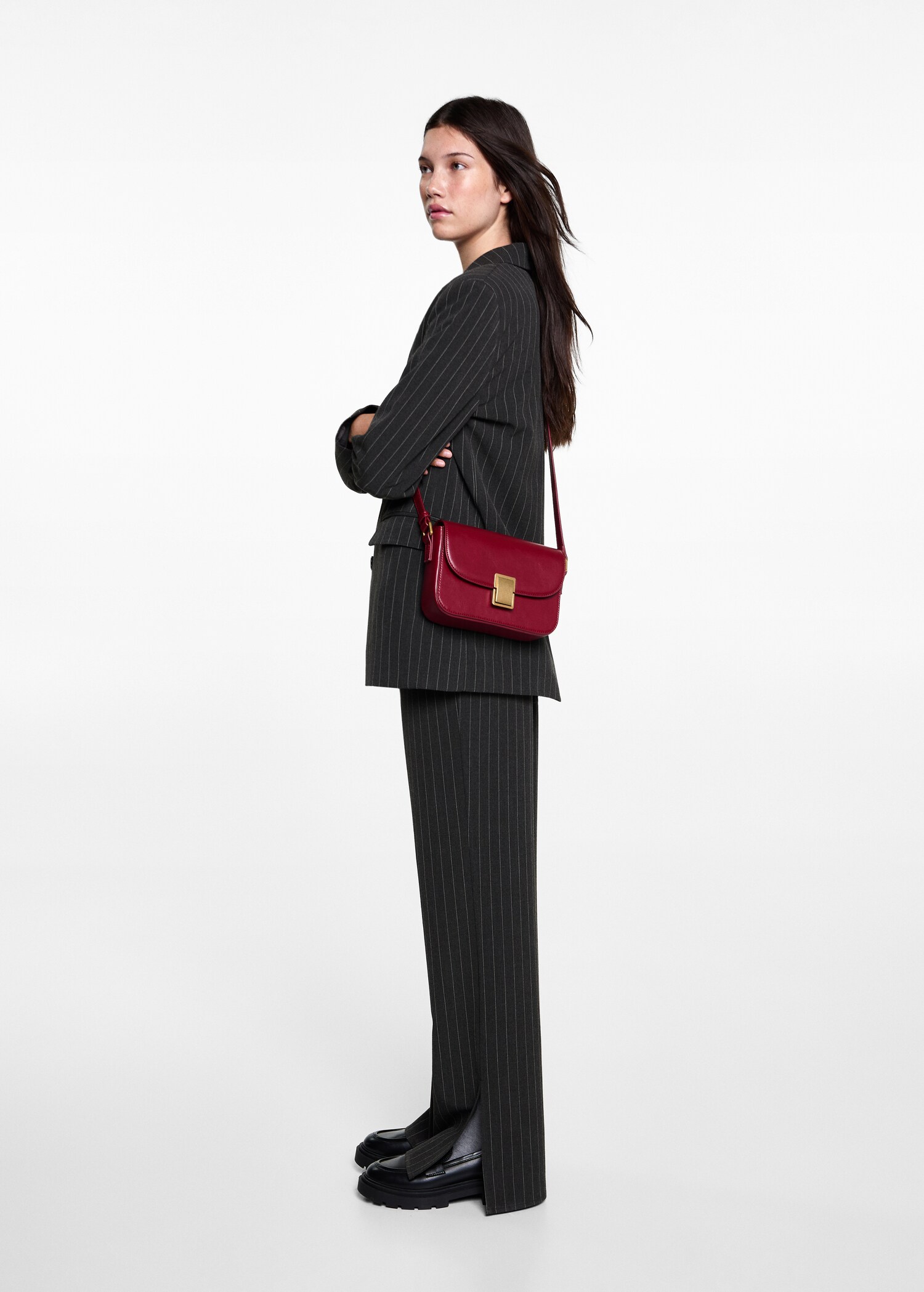 Striped suit trousers - Details of the article 2