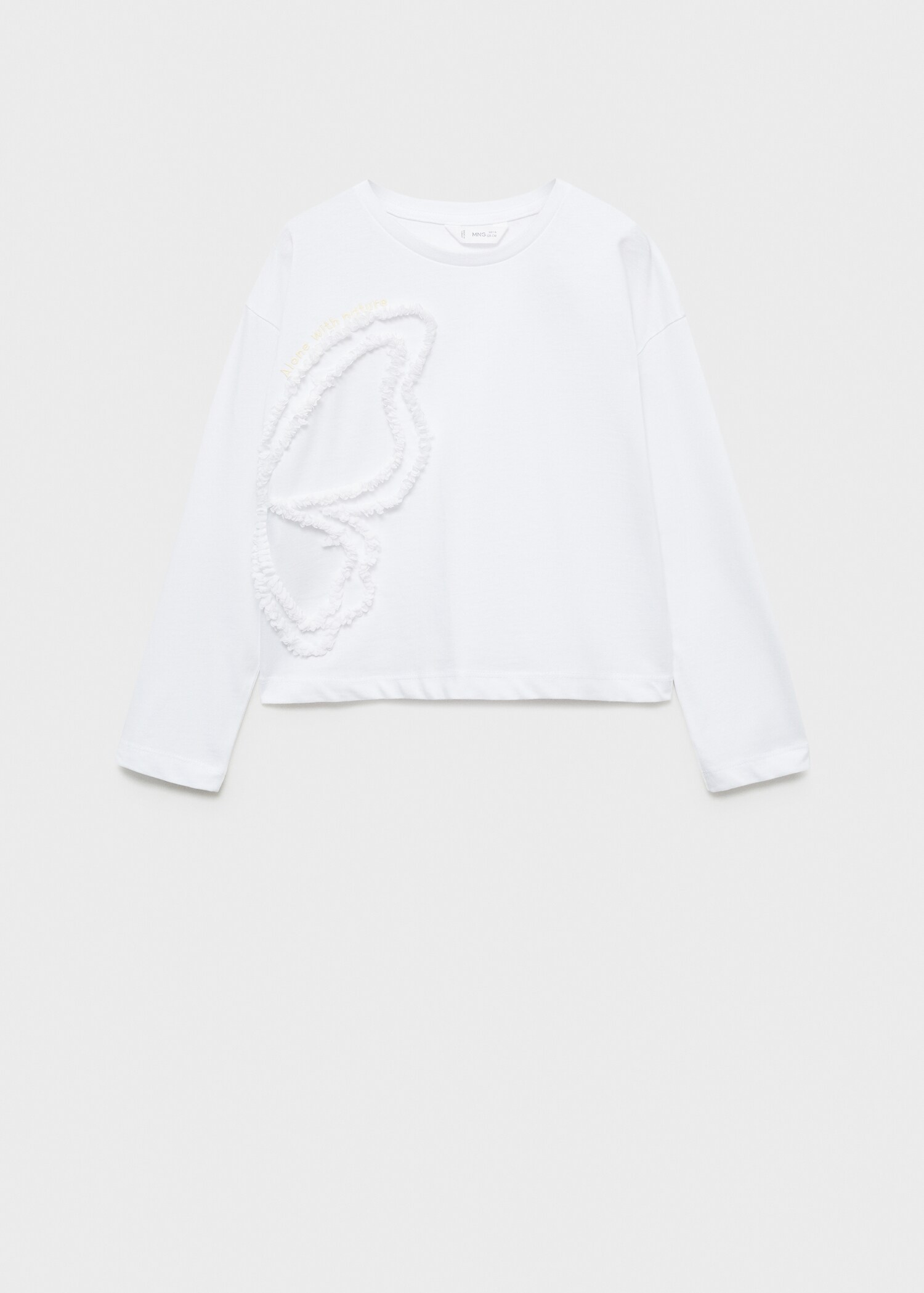 Embroidered detail T-shirt - Article without model
