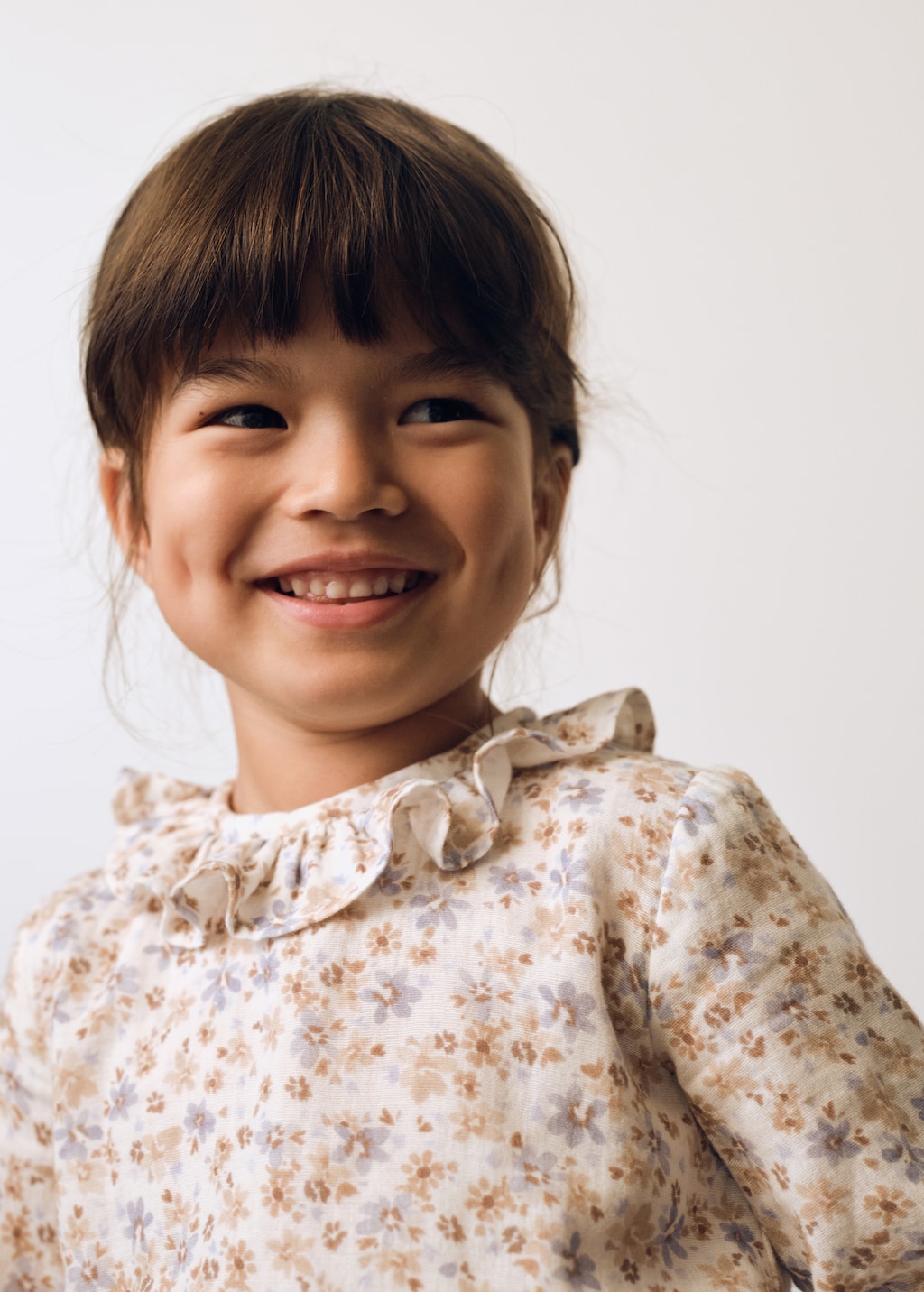 Blouse fleurie volants Enfants MANGO Luxembourg