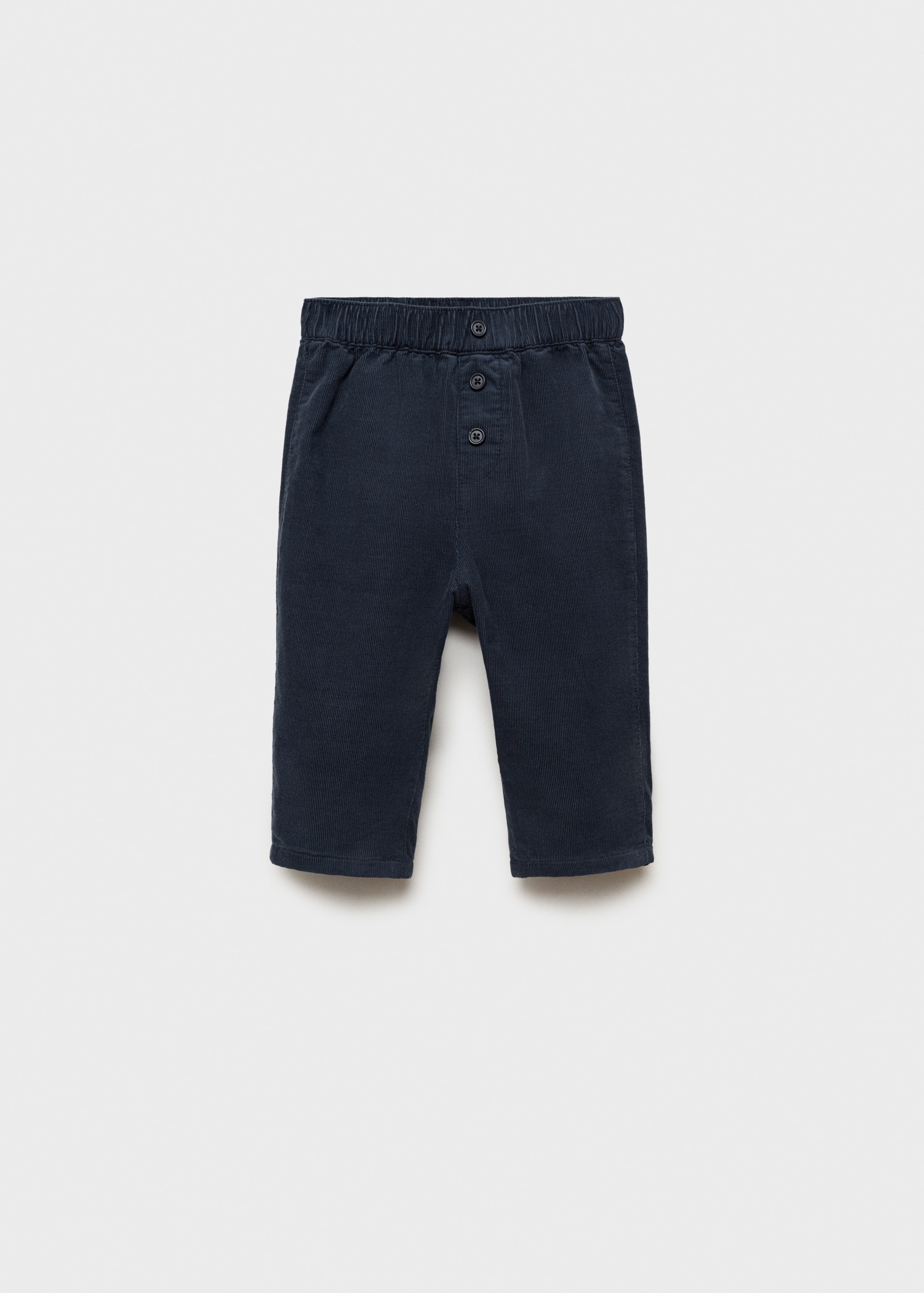 Buttoned corduroy trousers - Article without model