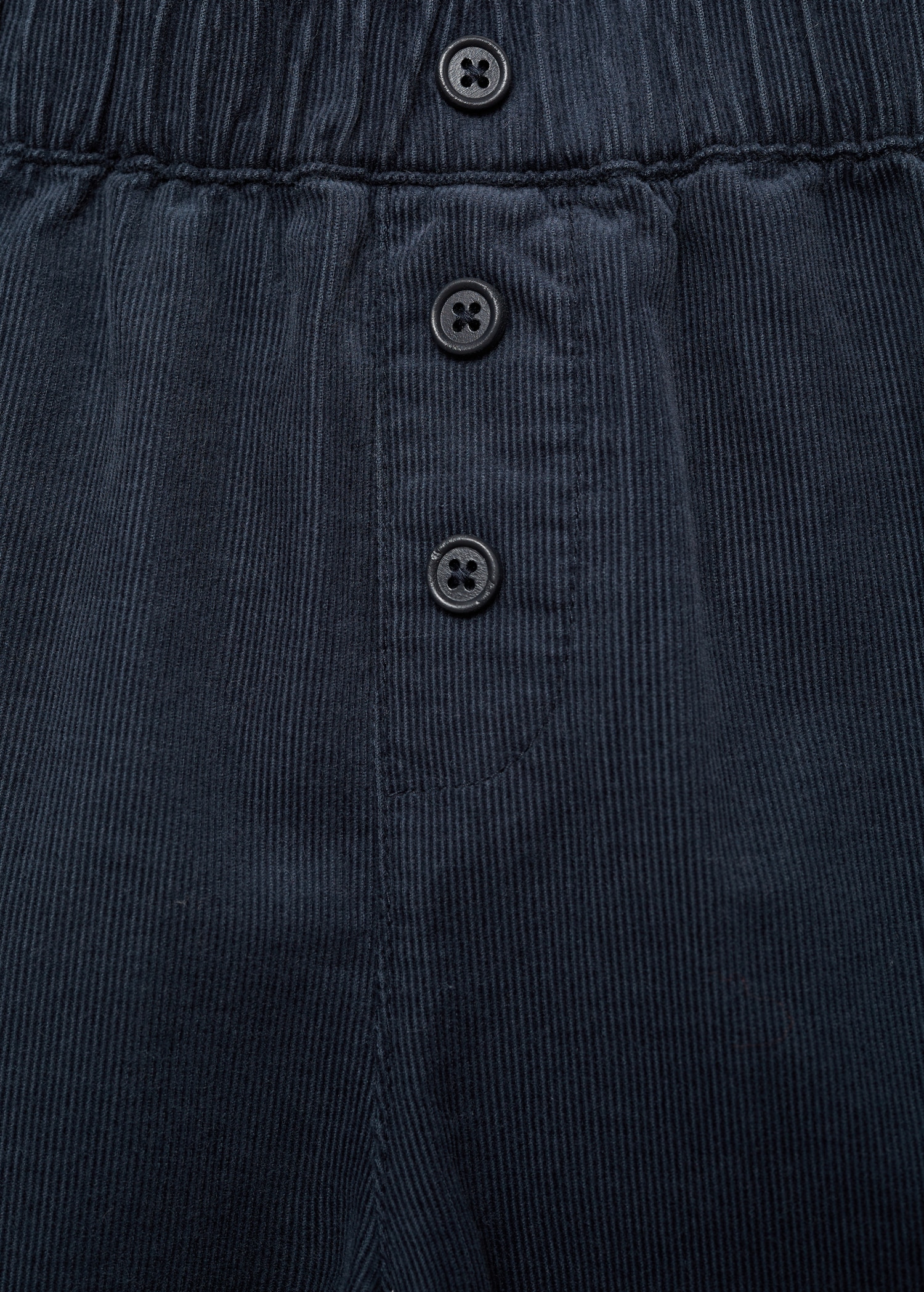 Buttoned corduroy trousers - Details of the article 8
