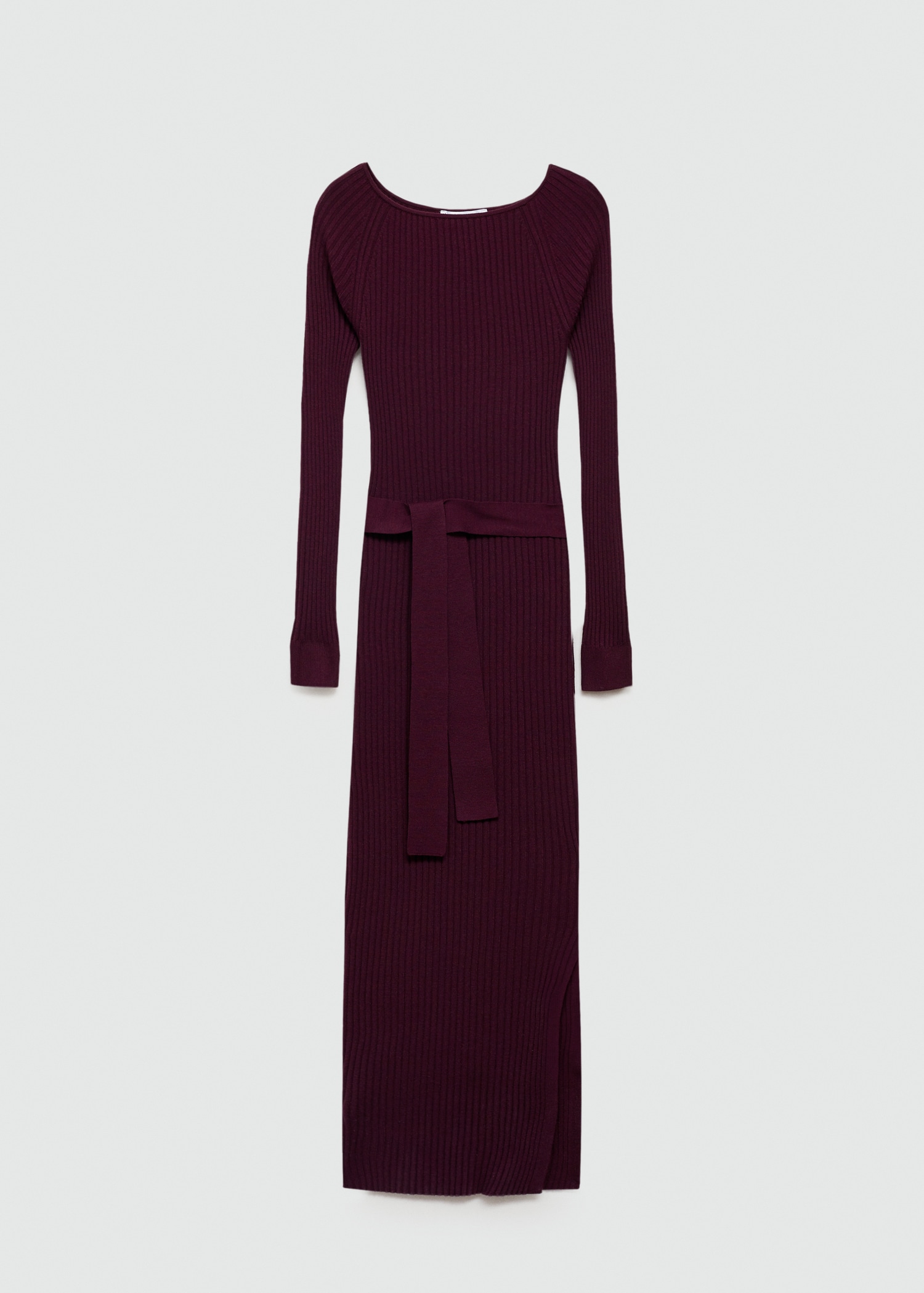 Ribbed knit dress - Article without model