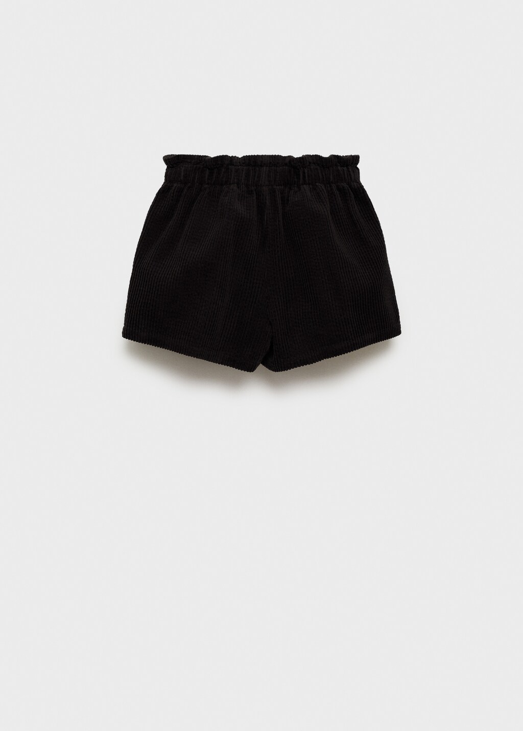 Black paper bag shorts discount