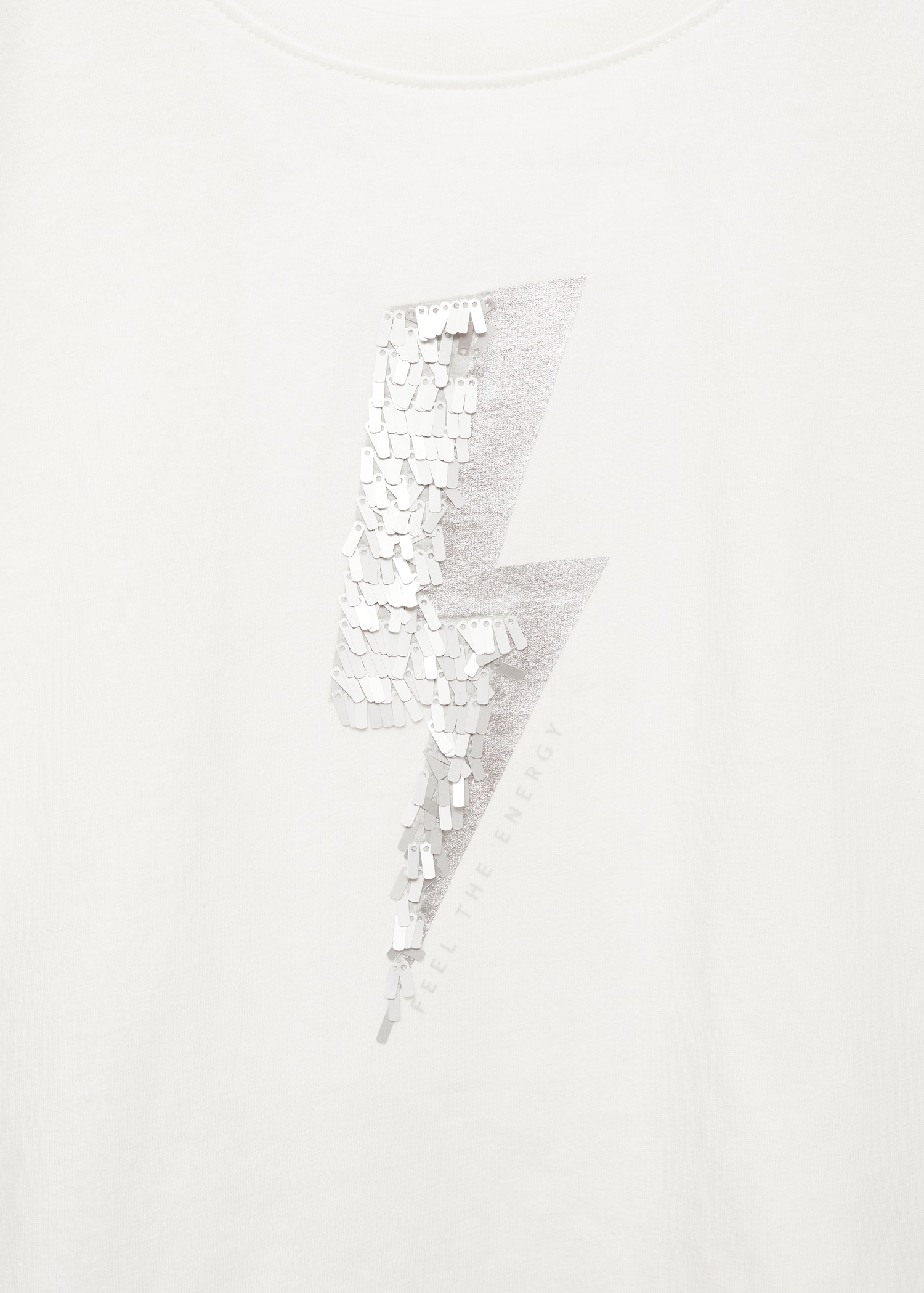 Sequin print T-shirt - Details of the article 0