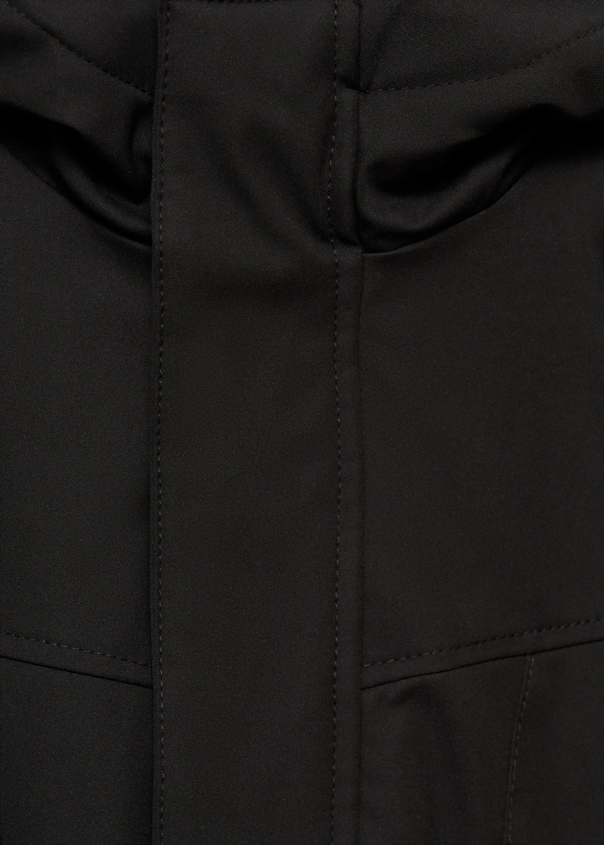 Hooded water-repellent quilted jacket - Details of the article 8