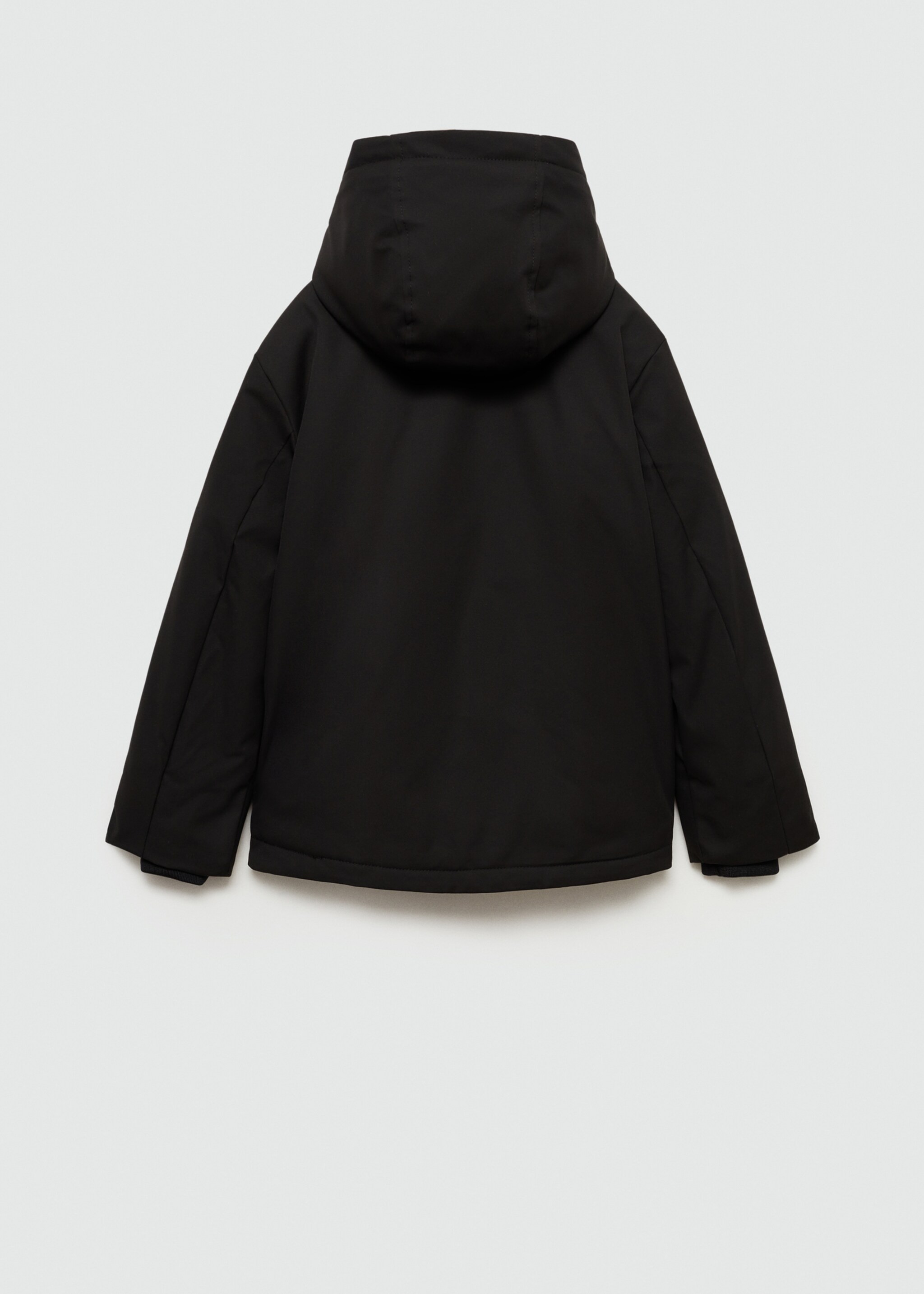 Anorak matelassé imperméable à capuche - Verso de l’article