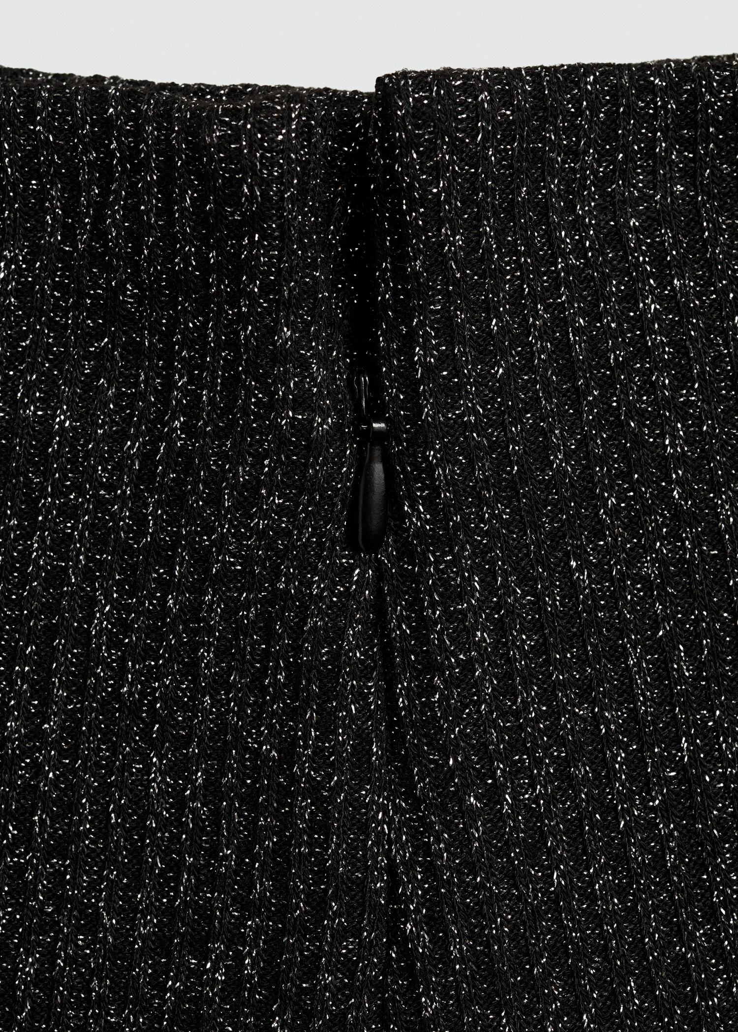 Lurex knitted skirt - Details of the article 0