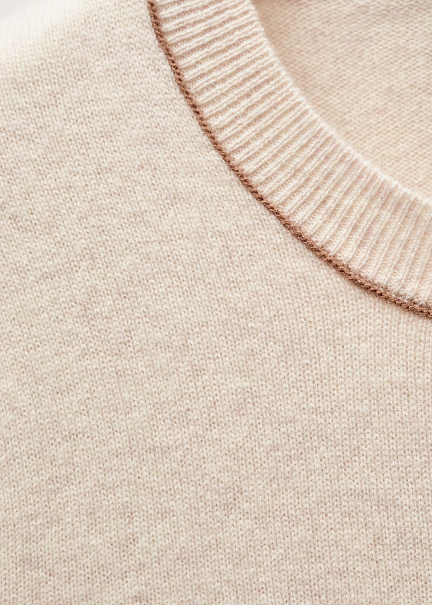 Cárdigan lana costuras decorativas - Detalle del artículo 8