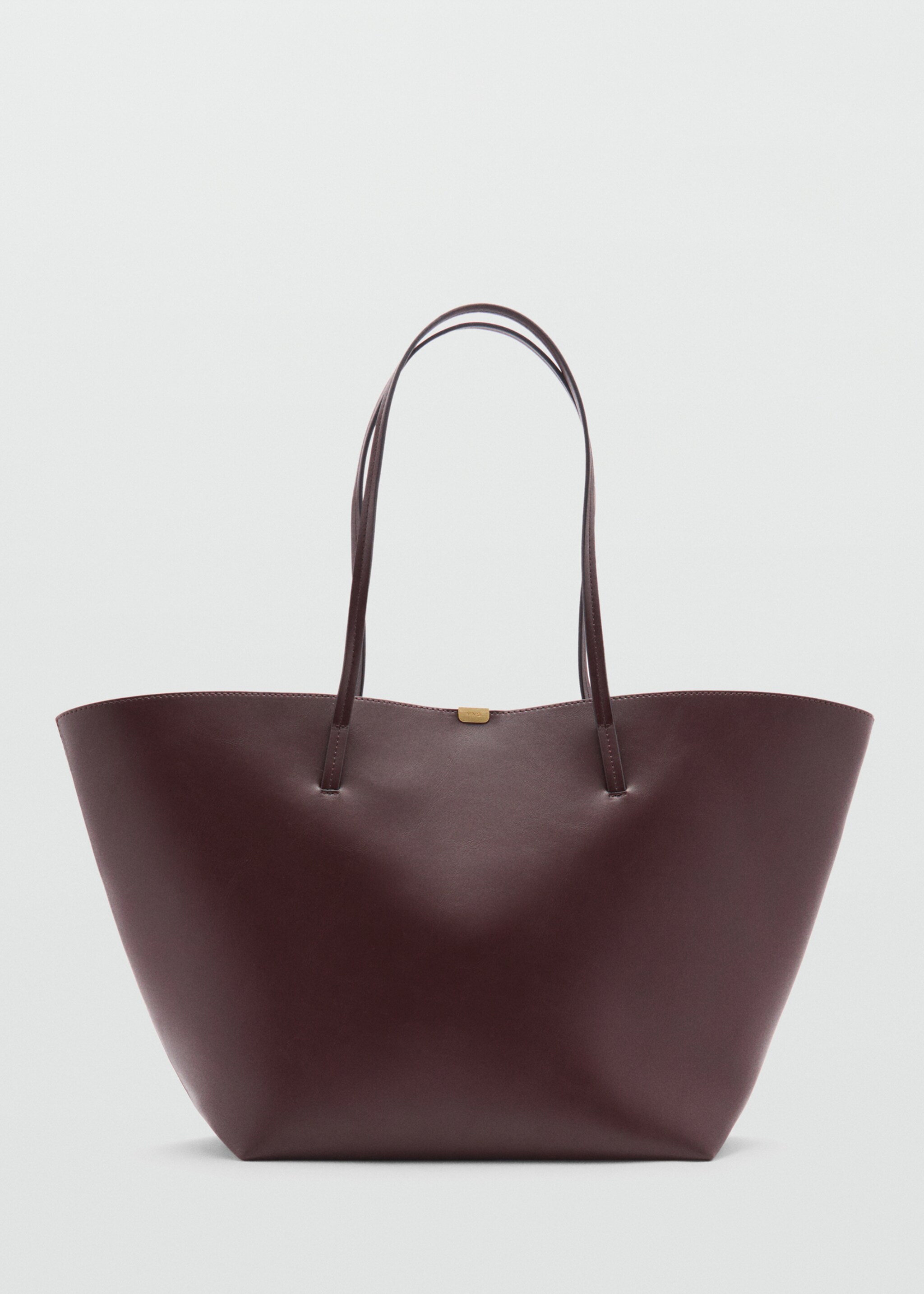 Shopper bag with metallic detail - Article without model